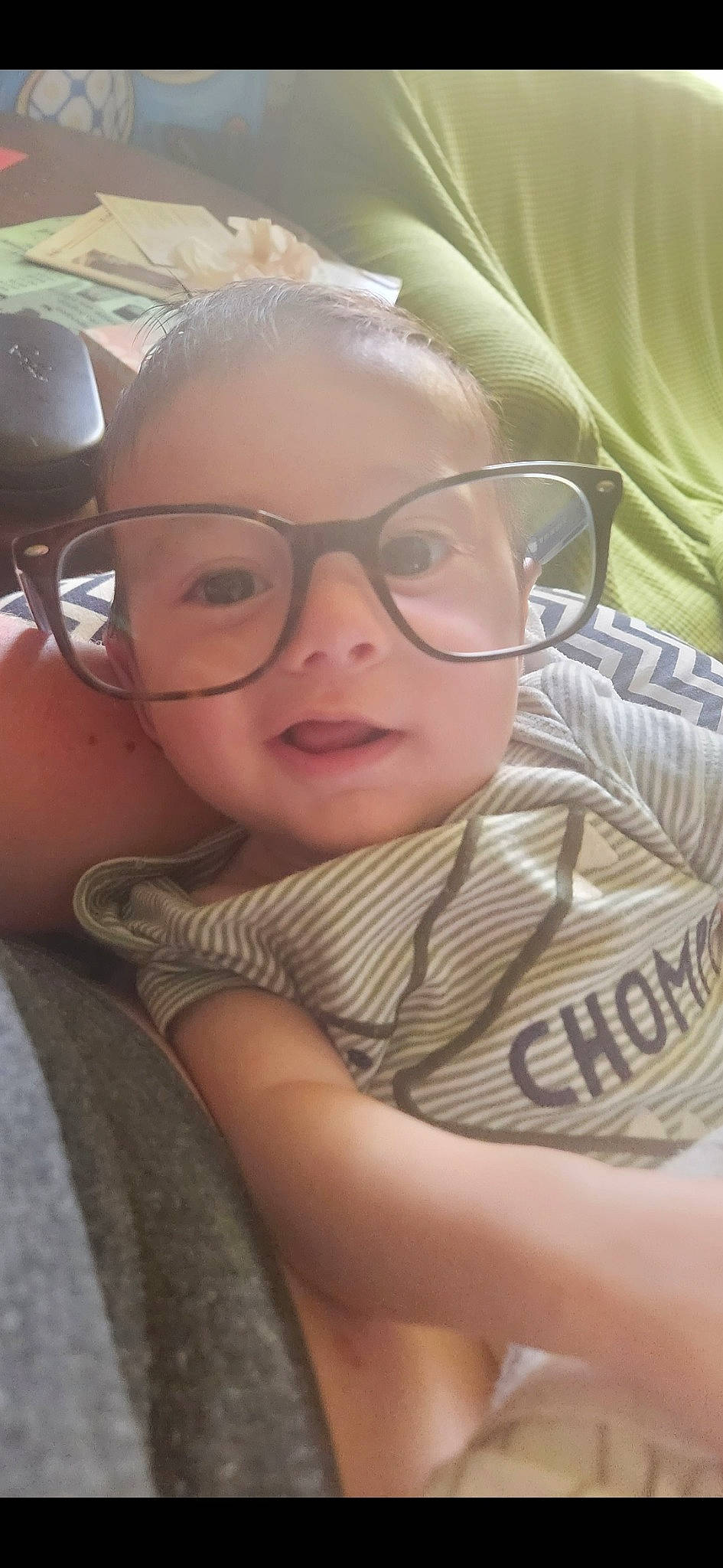 Enrique is registered to the contest to win money with this photo: cheek, comfort, cool, ear, eye, eyebrow, eyelash, eyewear, finger, forehead, glasses, happy, head, lip, mouth, nose, person, skin, smile, toddler