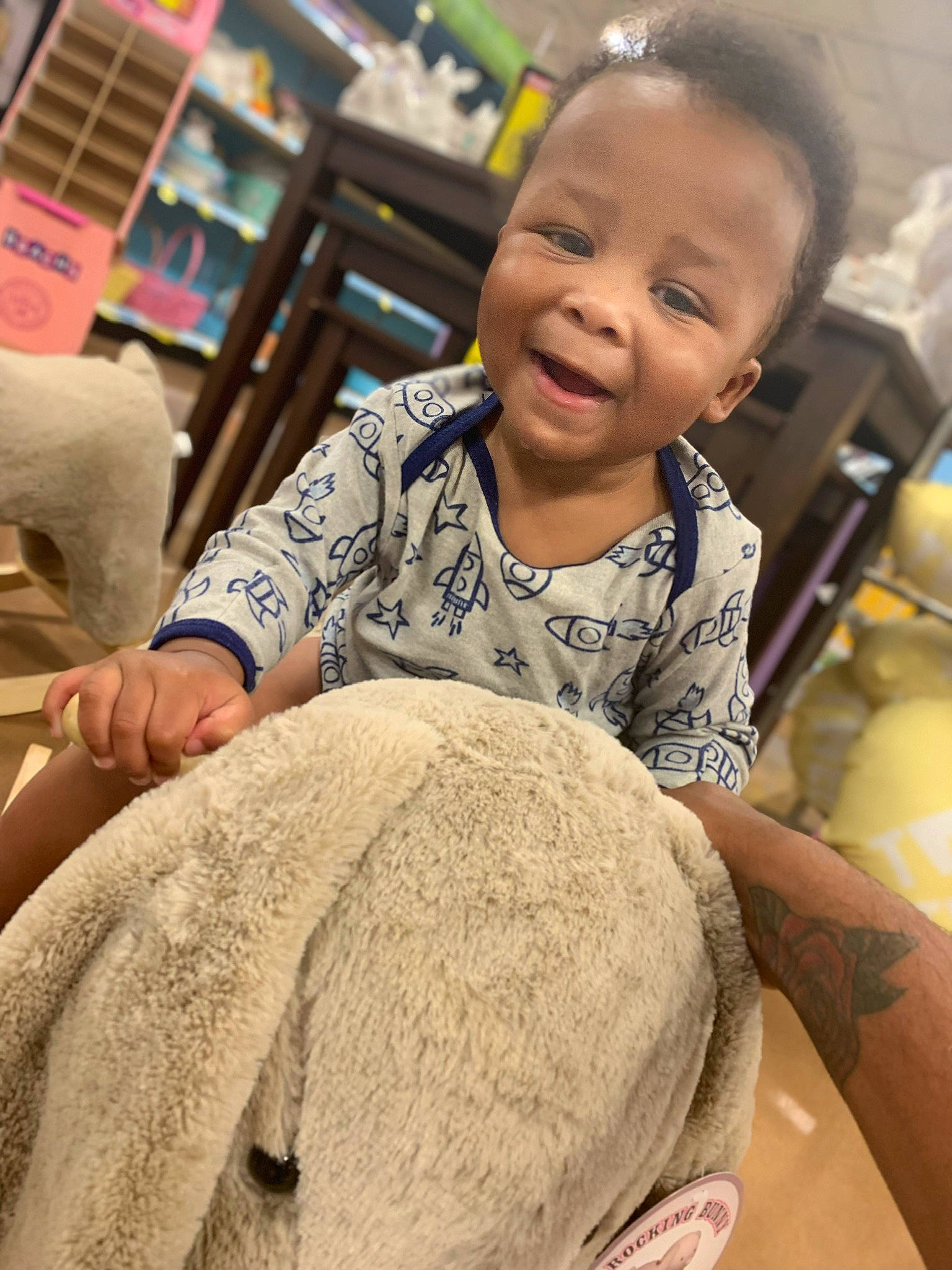 Amarion joined the competition — help win amazing prizes! baby, child, face, fun, head, human, person, play, skin, smile, toddler, world