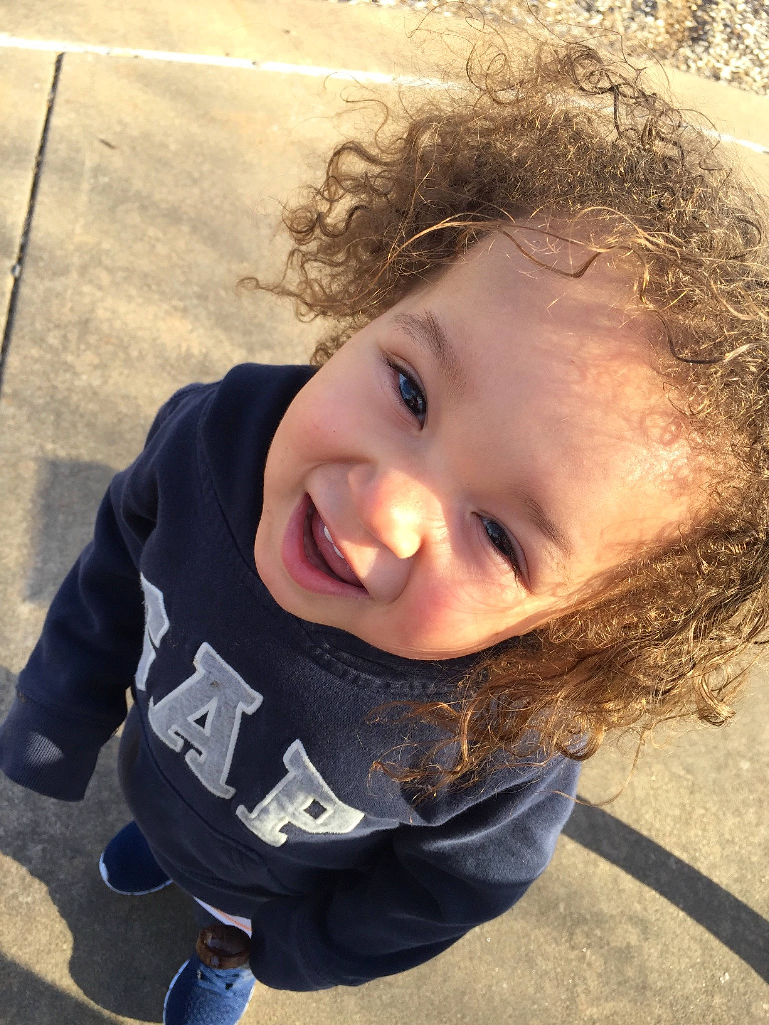 Kamarion joined the competition — help win amazing prizes! baby_laughing, baby_toddler_clothing, cheek, child, cool, eye, facial_expression, forehead, happy, jheri_curl, joy, laugh, mouth, person, sleeve, toddler, tongue, tooth, walking_shoe