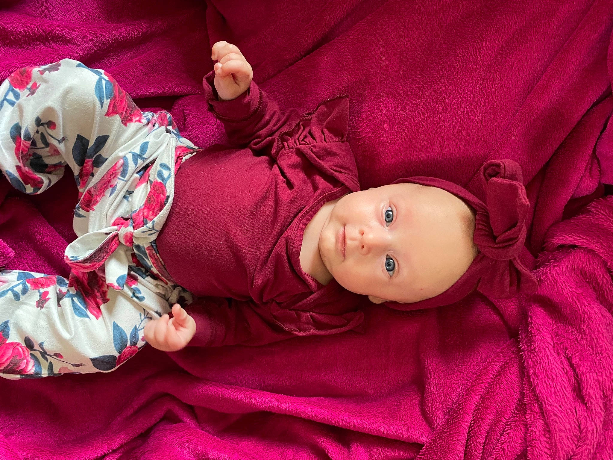 Mylana a rejoint le concours — aidez-le/la à gagner de superbes lots ! baby, baby_toddler_clothing, child, comfort, doll, eye, grass, head, human_body, linens, magenta, mammal, person, pink, plant, purple, skin, sleeve, toddler, toy