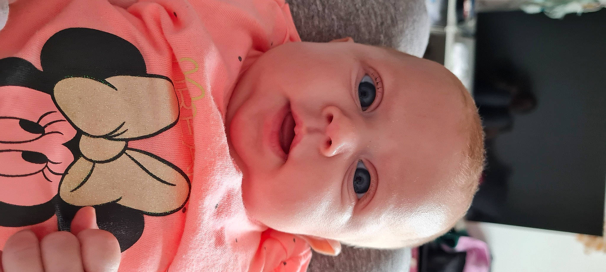 Tehany participe au concours pour gagner de l'argent avec cette photo : baby, baby_toddler_clothing, cheek, chin, ear, eye, eyebrow, eyelash, forehead, happy, lip, mouth, muscle, neck, nose, organ, person, product, skin, smile