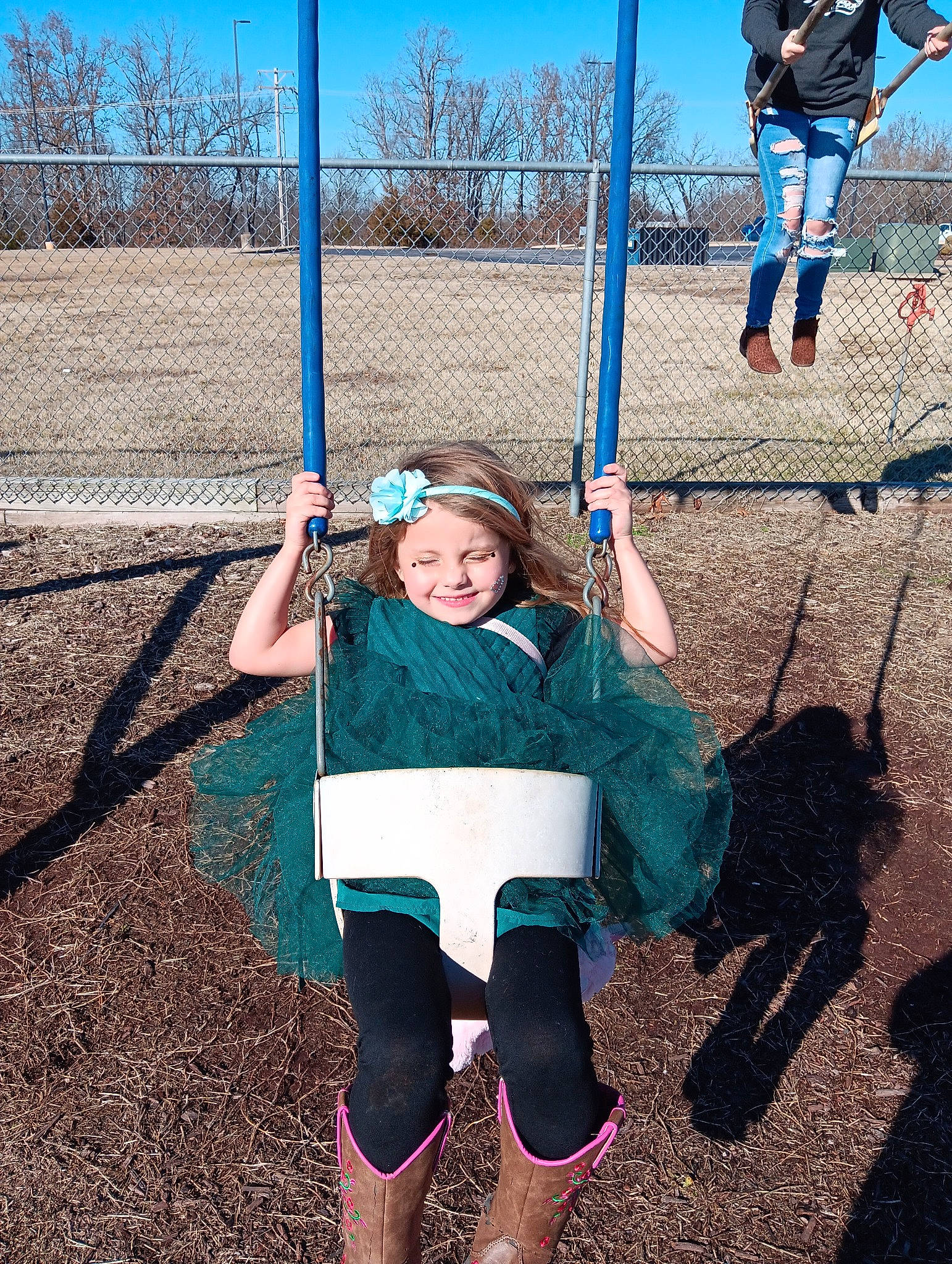 Addilynn joined the competition — help win amazing prizes! city, electric_blue, fun, grass, happy, headwear, human_leg, joy, knee, leisure, outdoor_play_equipment, people_in_nature, person, play, playground, recreation, shorts, sky, smile, soil