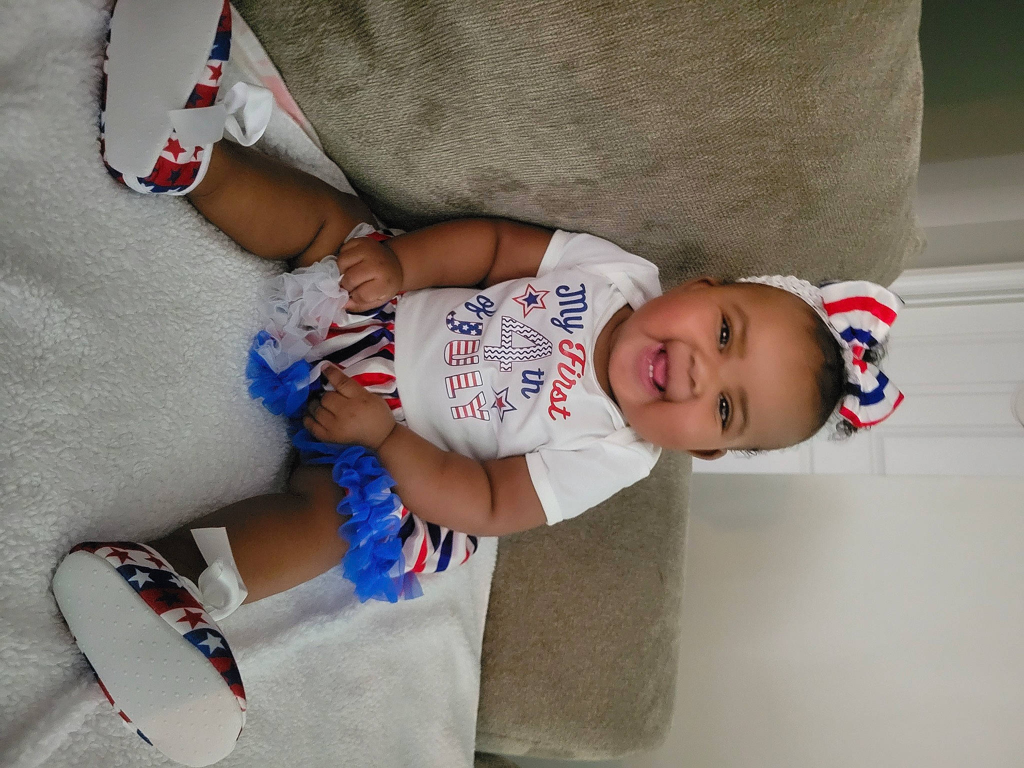 Ariella joined the competition — help win amazing prizes! arm, baby, baby_products, baby_toddler_clothing, carmine, child, elbow, hat, human_leg, knee, leg, pattern, person, sleeve, smile, sock, t_shirt, textile, thigh, toddler