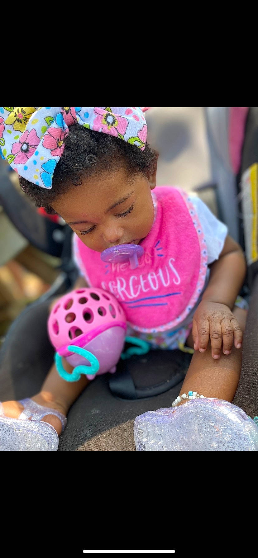 Kamilah is registered to the contest to win money with this photo: adaptation, baby, baby_toddler_clothing, cap, child, cool, face, fun, hairstyle, happy, hat, headgear, leisure, magenta, person, pink, product, recreation, skin, snapshot