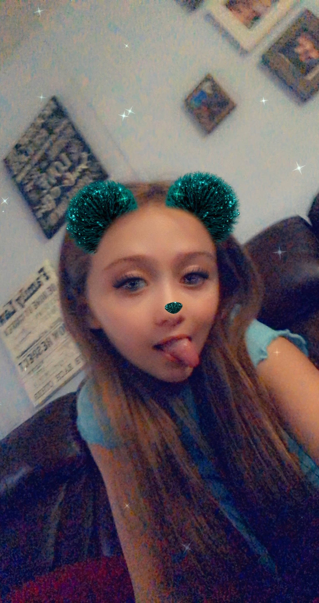 Karleigh is registered to the contest to win money with this photo: azure, electric_blue, event, eyebrow, eyelash, fashion_accessory, fashion_design, fun, fur, hair_accessory, happy, headgear, headpiece, iris, lip, long_hair, magenta, makeover, natural_material, person