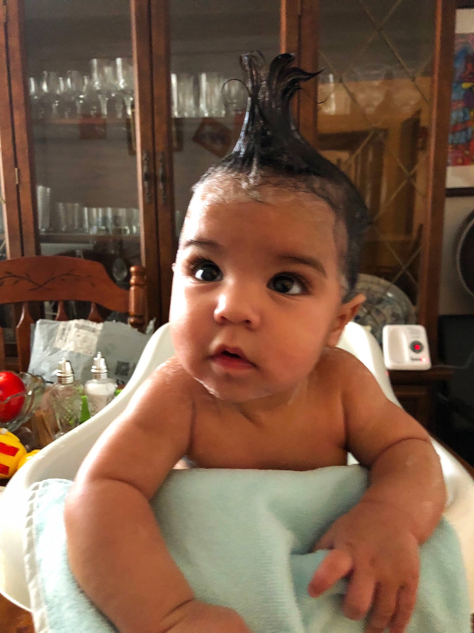 Leonel is registered to the contest to win money with this photo: baby, black_hair, cheek, child, ear, eye, eyebrow, face, forehead, hair, hairstyle, head, lip, nose, person, skin, smile, toddler