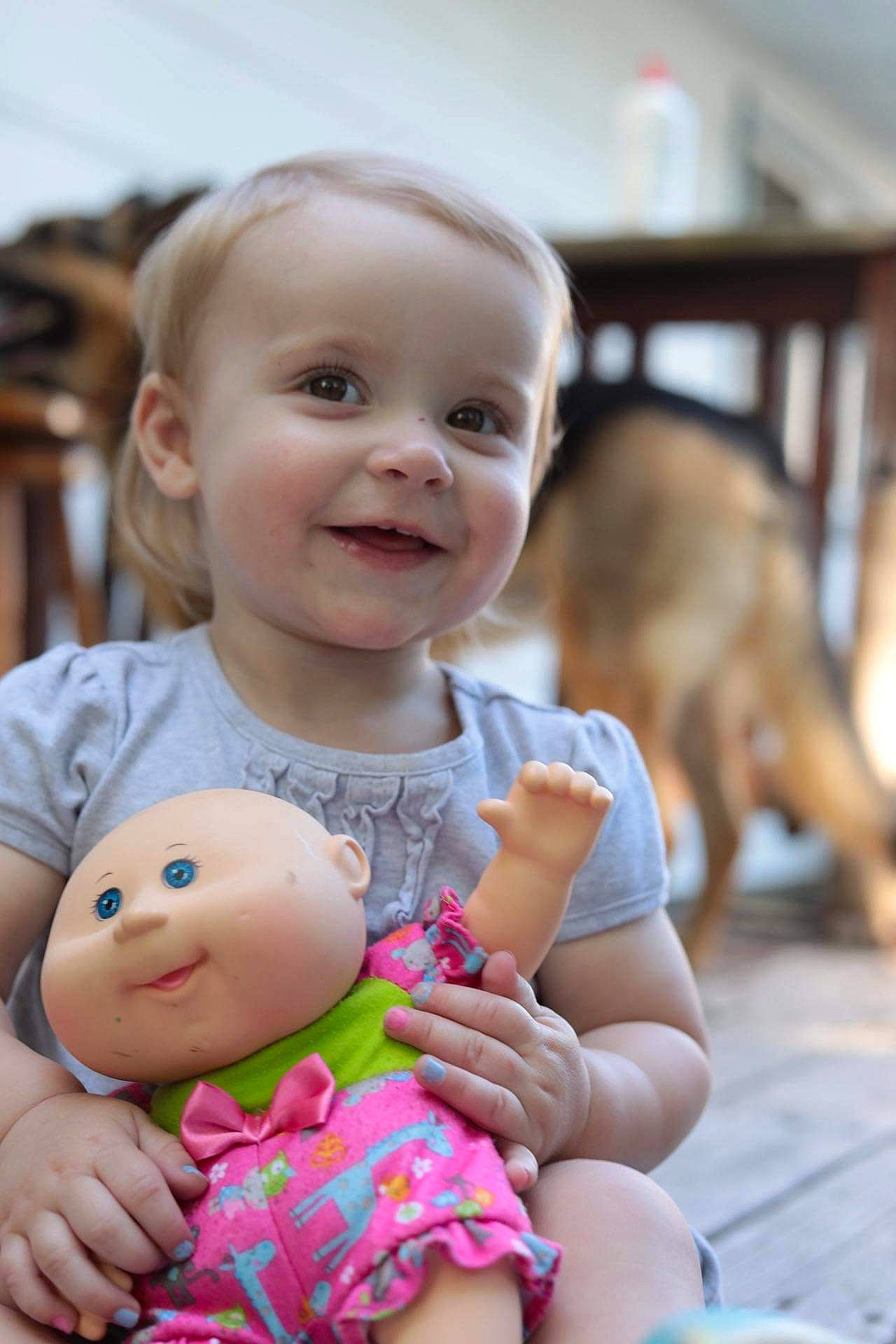 Adeline joined the competition — help win amazing prizes! baby_toddler_clothing, cheek, chin, eye, face, facial_expression, finger, hairstyle, happy, head, iris, joy, lip, mouth, nose, organ, person, pink, skin, smile