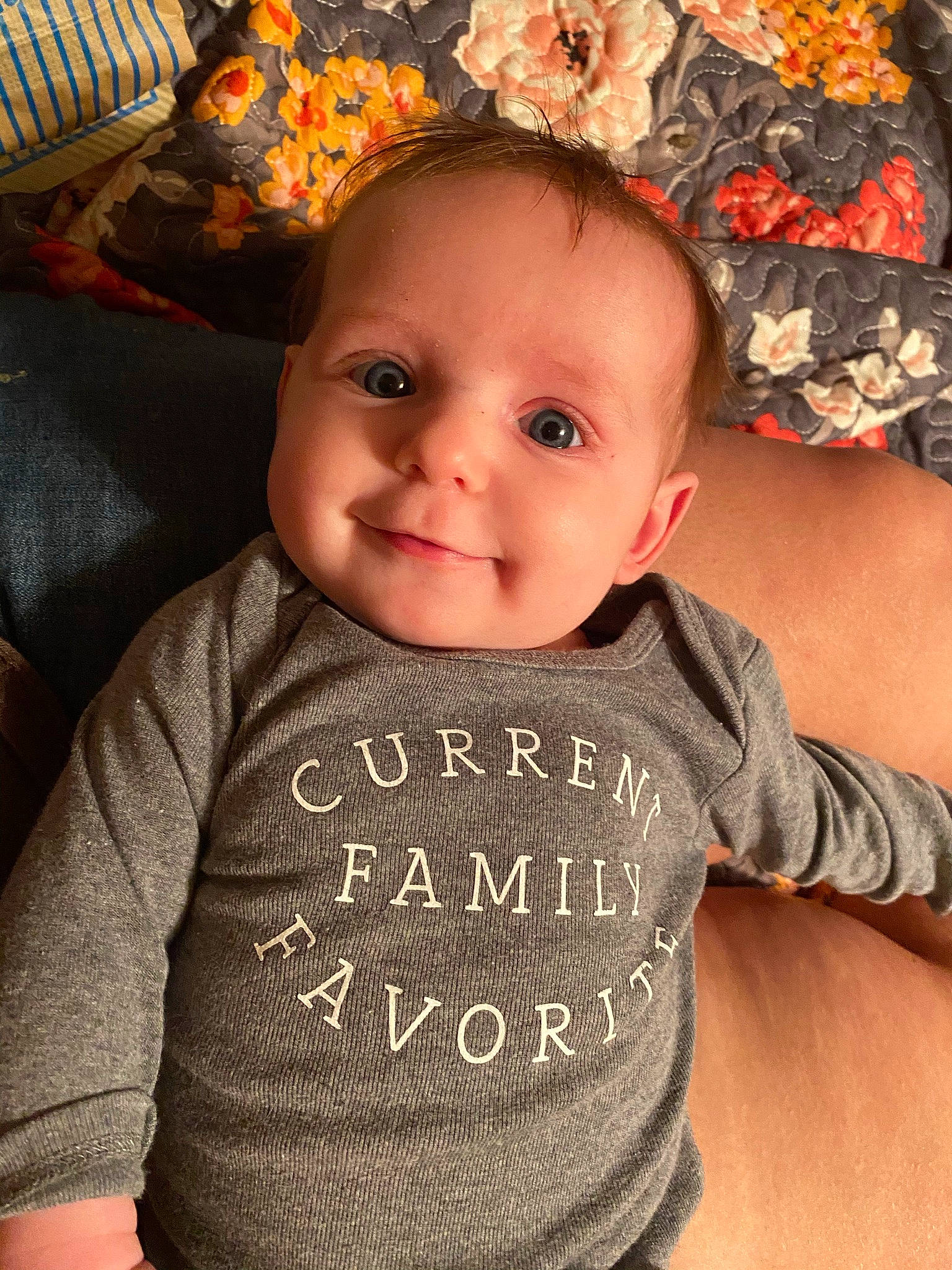 Addyson joined the competition — help win amazing prizes! arm, baby_toddler_clothing, cheek, chin, eye, eyebrow, face, facial_expression, forehead, hairstyle, human, joy, lip, mouth, neck, nose, organ, person, product, skin