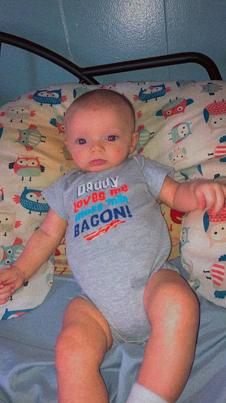 Brian Lee joined the competition — help win amazing prizes! baby, baby_toddler_clothing, cheek, chin, comfort, eye, face, facial_expression, finger, hairstyle, head, human_body, iris, lap, leg, mouth, person, skin, standing, stomach