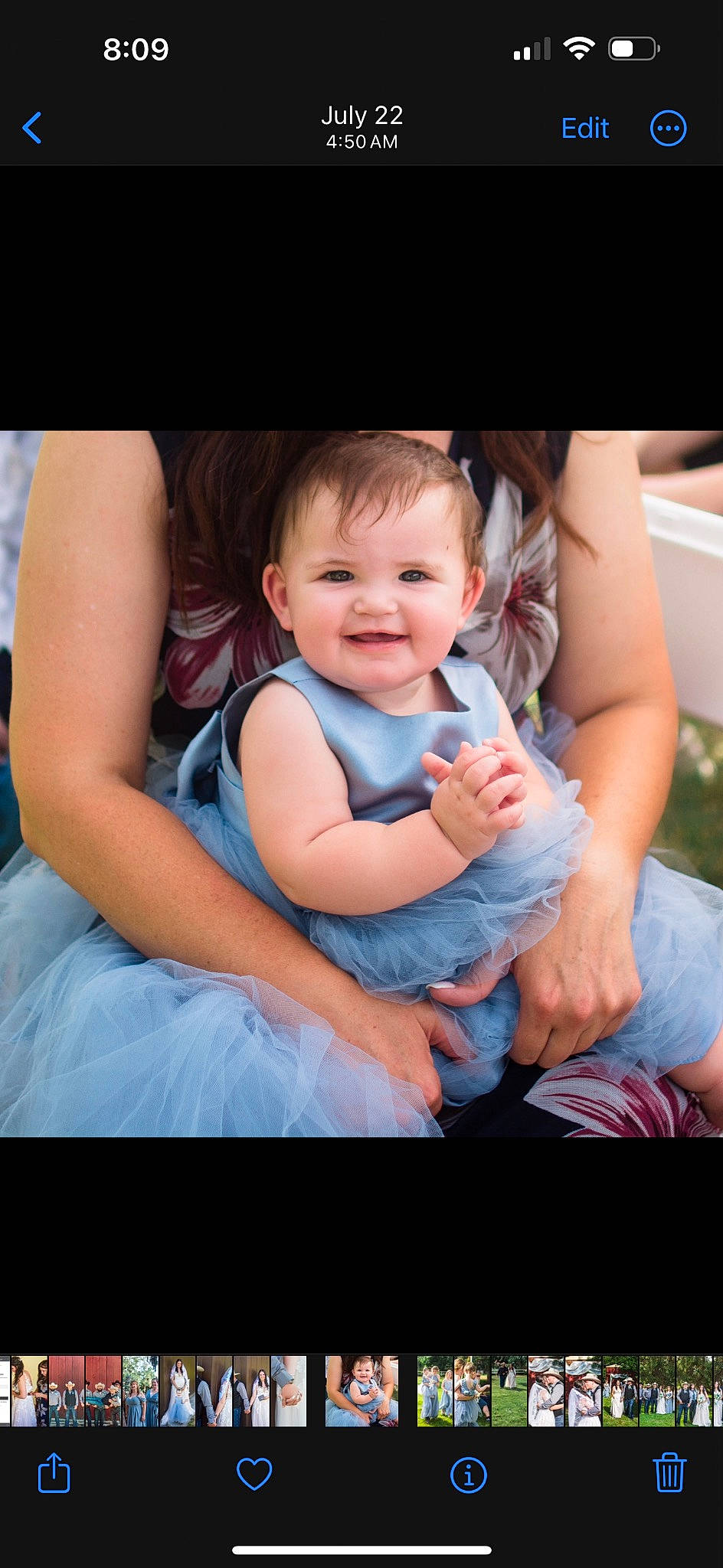 Amelia joined the competition — help win amazing prizes! baby, baby_toddler_clothing, child, electric_blue, event, facial_expression, finger, flash_photography, fun, gesture, grass, happy, interaction, joy, mammal, person, pink, plant, sitting, skin