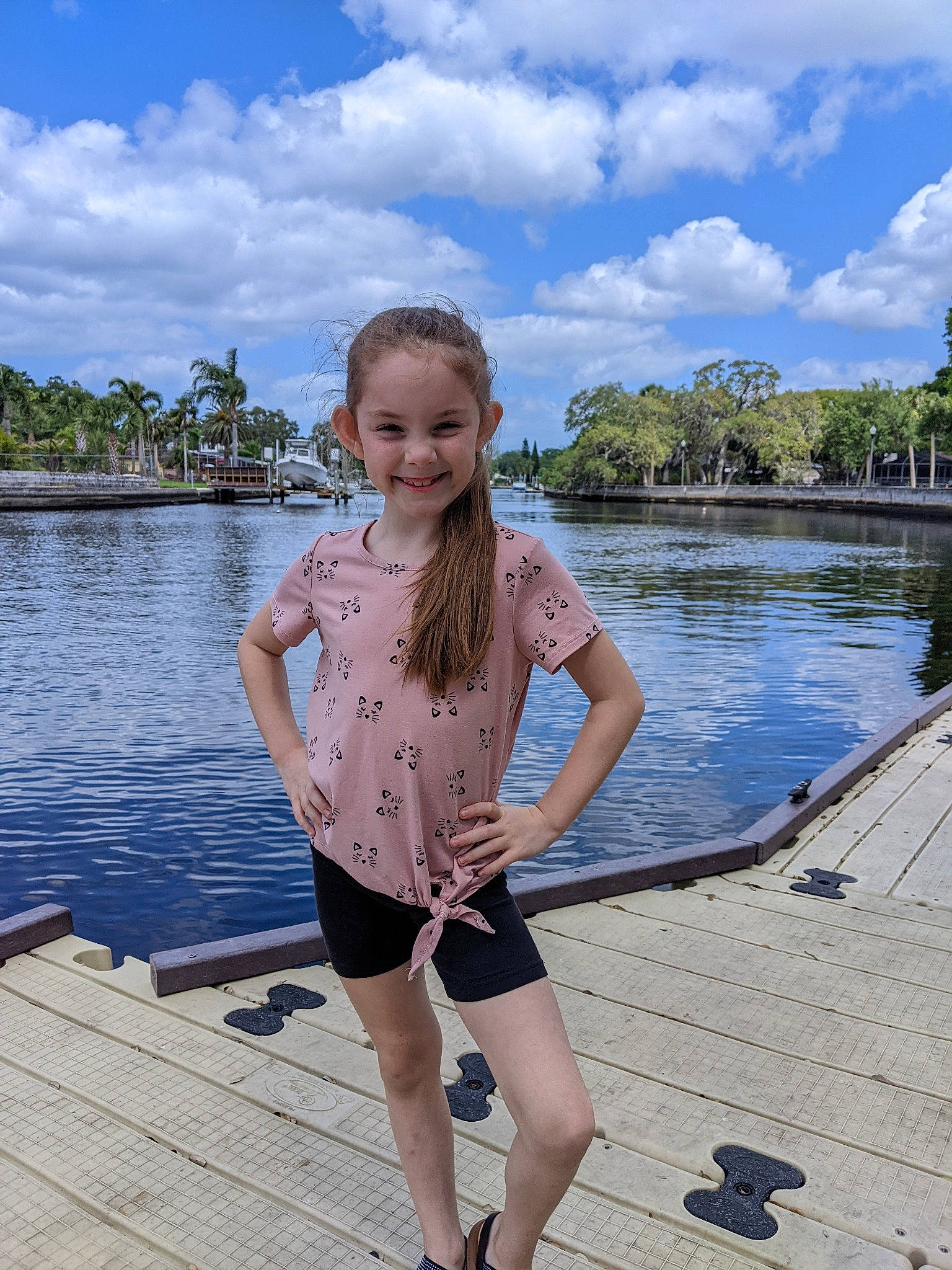 Chloe joined the competition — help win amazing prizes! beauty, cloud, electric_blue, fun, happy, human_leg, joy, knee, lake, leisure, pattern, people_in_nature, person, sky, smile, summer, thigh, travel, tree, waist