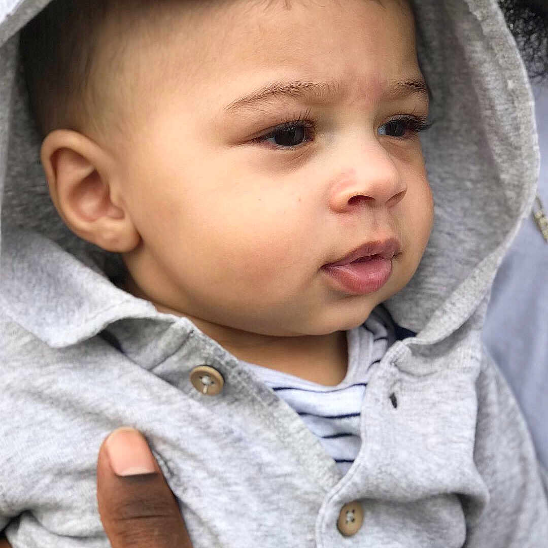 Craig joined the competition — help win amazing prizes! baby, cheek, child, chin, ear, face, headgear, lip, nose, outerwear, person, skin, smile, toddler