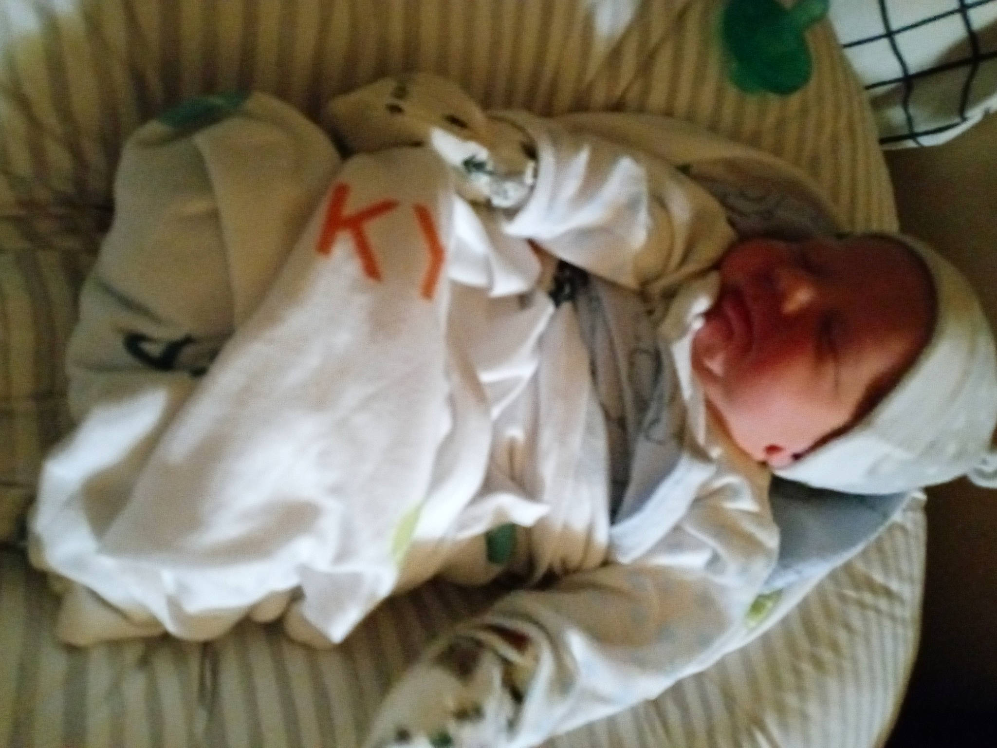 Kyler joined the competition — help win amazing prizes! baby, baby_products, baby_safety, baby_sleeping, baby_toddler_clothing, bed, bed_sheet, bedding, bedtime, child, comfort, infant_bed, linens, nap, person, room, sleep, sleeve, thumb, toddler