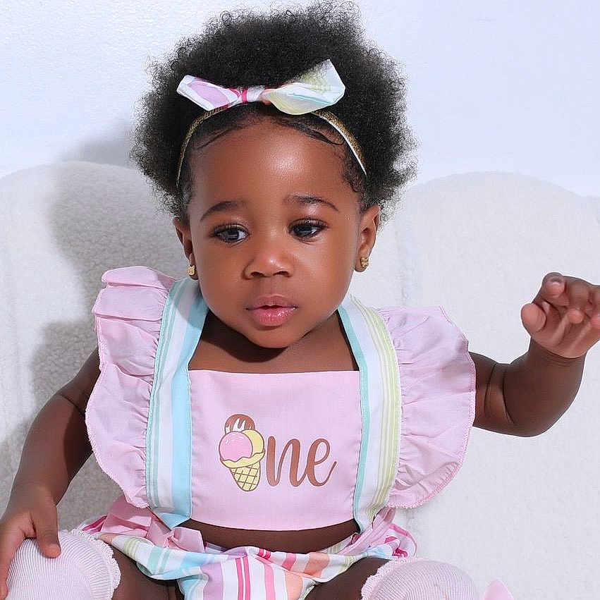 Kaliyah joined the competition — help win amazing prizes! baby, babylaughing, blackhair, bodypart, child, clothing, face, female, girl, hair, happy, head, neck, person, photography, portrait, shoulder, sitting, sleeve, smile