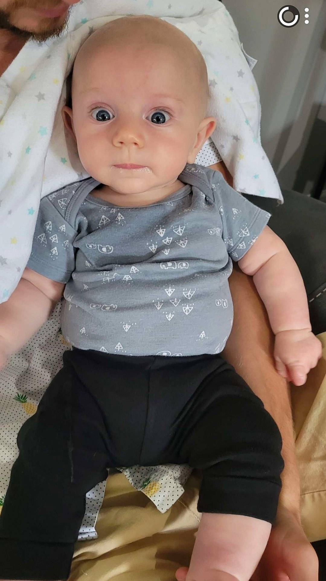 Ledger joined the competition — help win amazing prizes! baby, baby_toddler_clothing, black, cheek, chin, collar, dress_shirt, eye, finger, iris, joint, lip, neck, nose, person, photograph, pink, skin, sleeve, textile