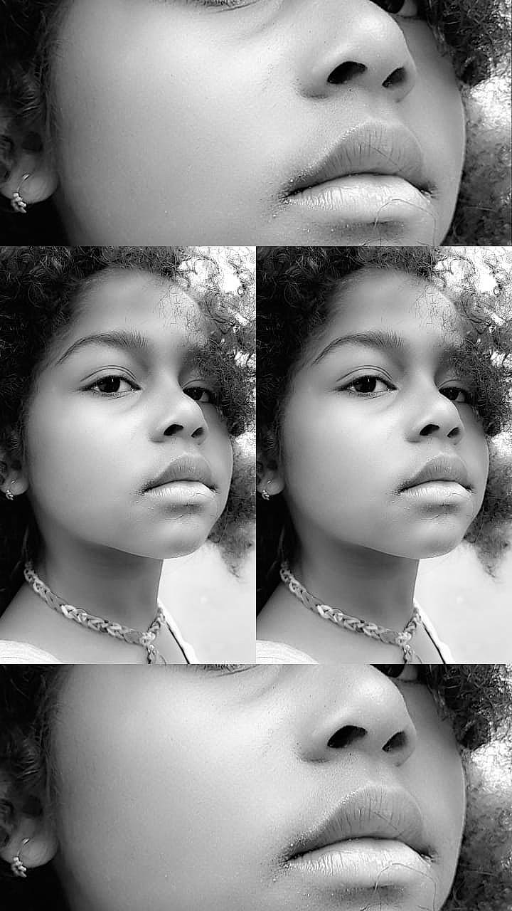 Soéna a rejoint le concours — aidez-le/la à gagner de superbes lots ! black, cheek, chin, eye, eyebrow, eyelash, facial_expression, forehead, hair, hairstyle, head, human, lip, mouth, neck, nose, organ, person, photograph, skin