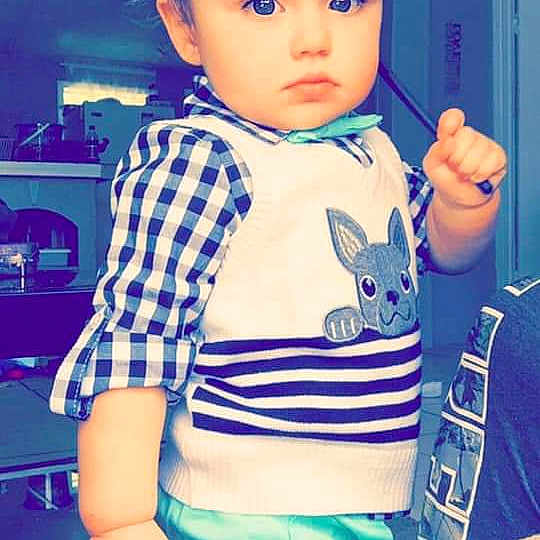 Zayne joined the competition — help win amazing prizes! baby, cheek, child, cool, eye, forehead, nose, person, play, smile, toddler