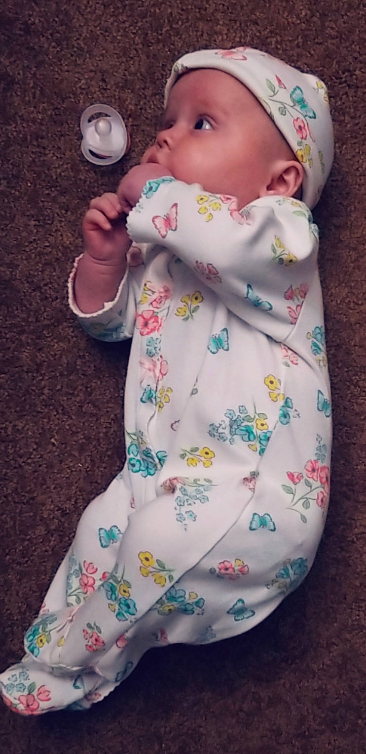 Annalisa is registered to the contest to win money with this photo: baby, baby_toddler_clothing, child, headwear, person, toddler