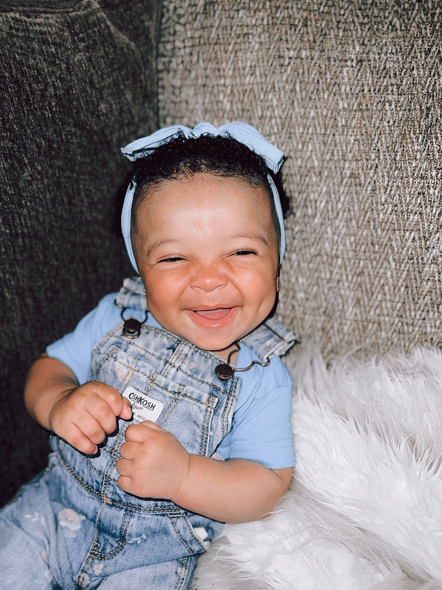 Wrenley joined the competition — help win amazing prizes! arm, baby_toddler_clothing, cheek, child, chin, ear, eye, finger, flash_photography, gesture, hair, hand, happy, headgear, iris, nose, person, skin, sleeve, smile