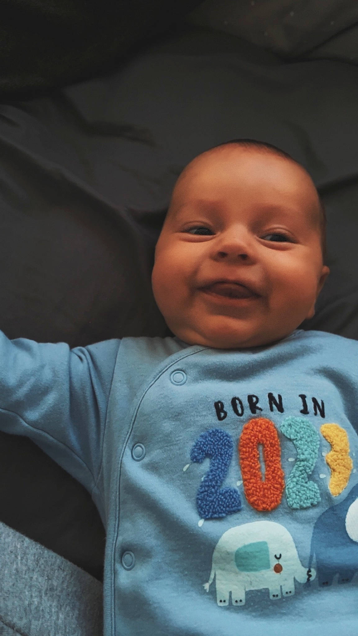 Archie joined the competition — help win amazing prizes! baby, baby_toddler_clothing, cheek, chin, comfort, eyebrow, facial_expression, finger, forehead, gesture, happy, human, iris, joy, lip, mouth, nose, person, skin, sleeve