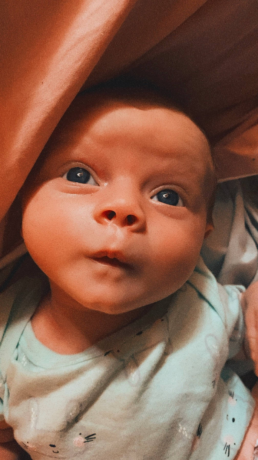 Marceline is registered to the contest to win money with this photo: baby, baby_toddler_clothing, cheek, child, close_up, comfort, eyebrow, eyelash, fashion_accessory, fun, hat, iris, lip, no_expression, nose, person, skin, sleeve, smile, sun_hat