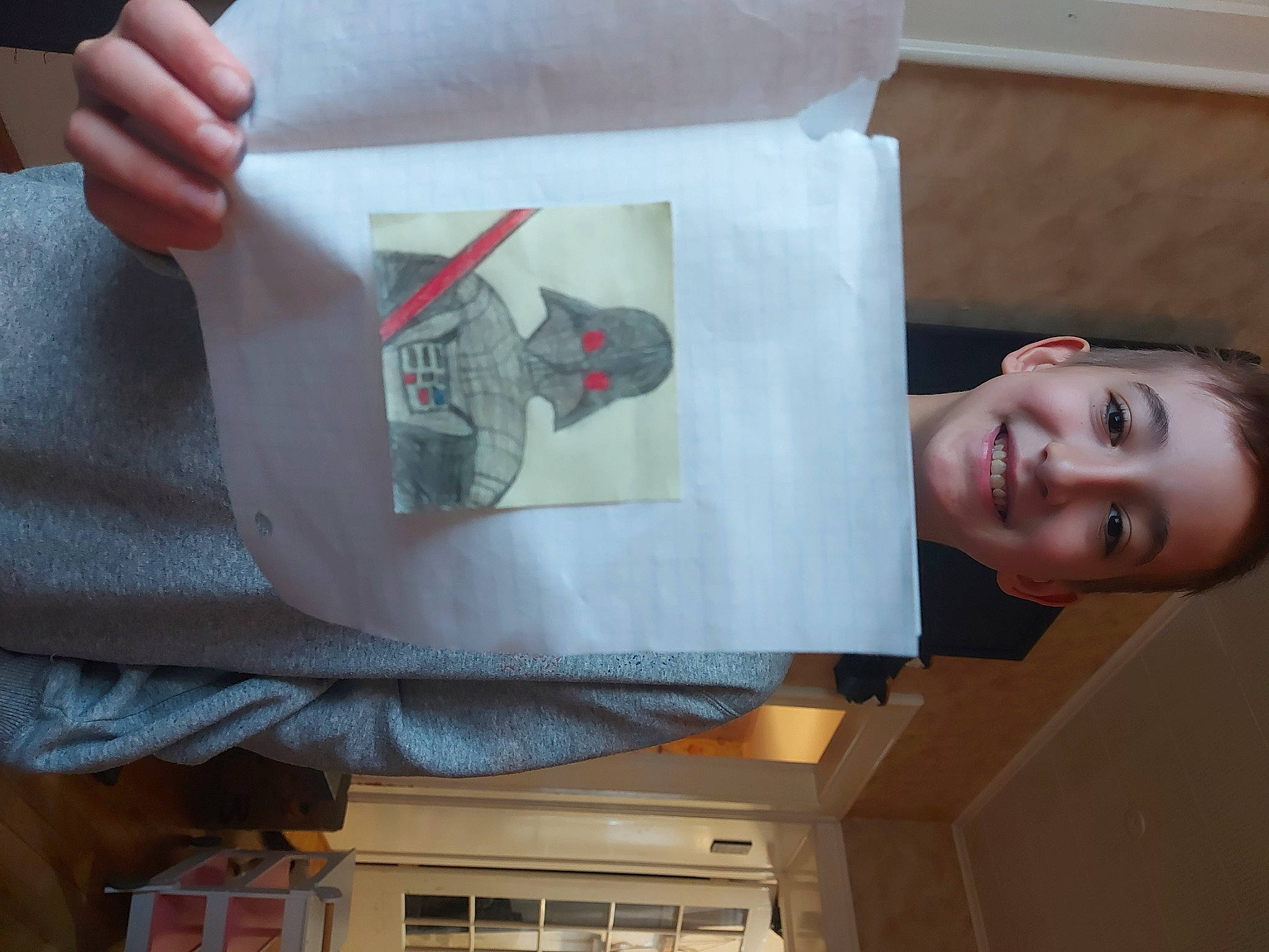 Jayden joined the competition — help win amazing prizes! carmine, elbow, gesture, human, joy, paper, paper_product, person, room, smile, thumb, window, wood, wrist