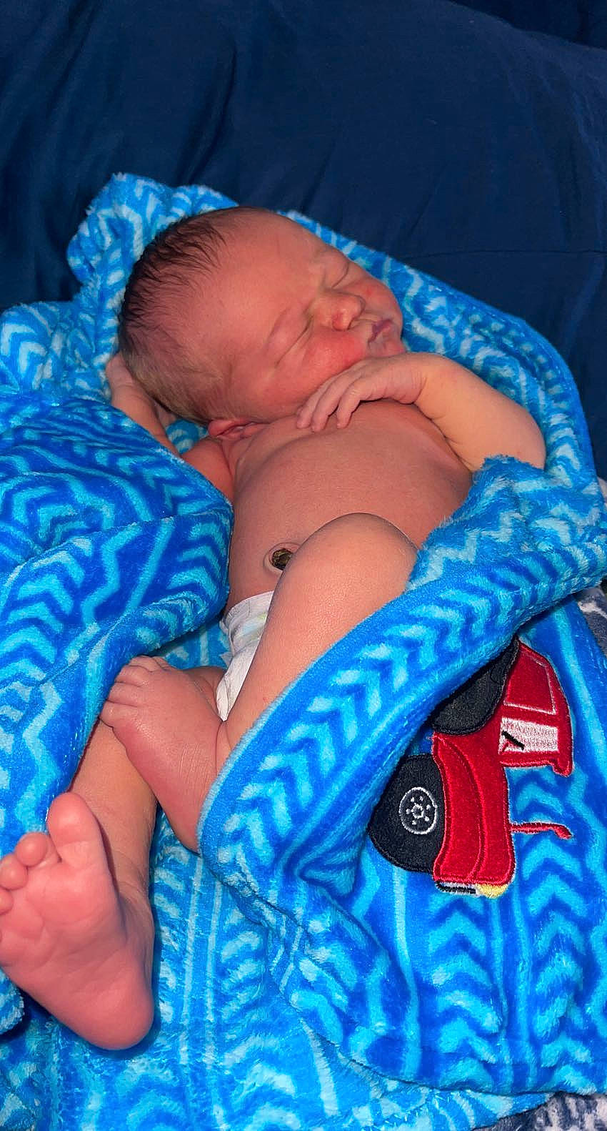 Koelton joined the competition — help win amazing prizes! abdomen, aqua, azure, baby, baby_products, baby_toddler_clothing, bedtime, blue, child, comfort, electric_blue, finger, hand, linens, nail, orange, pattern, person, textile, toddler