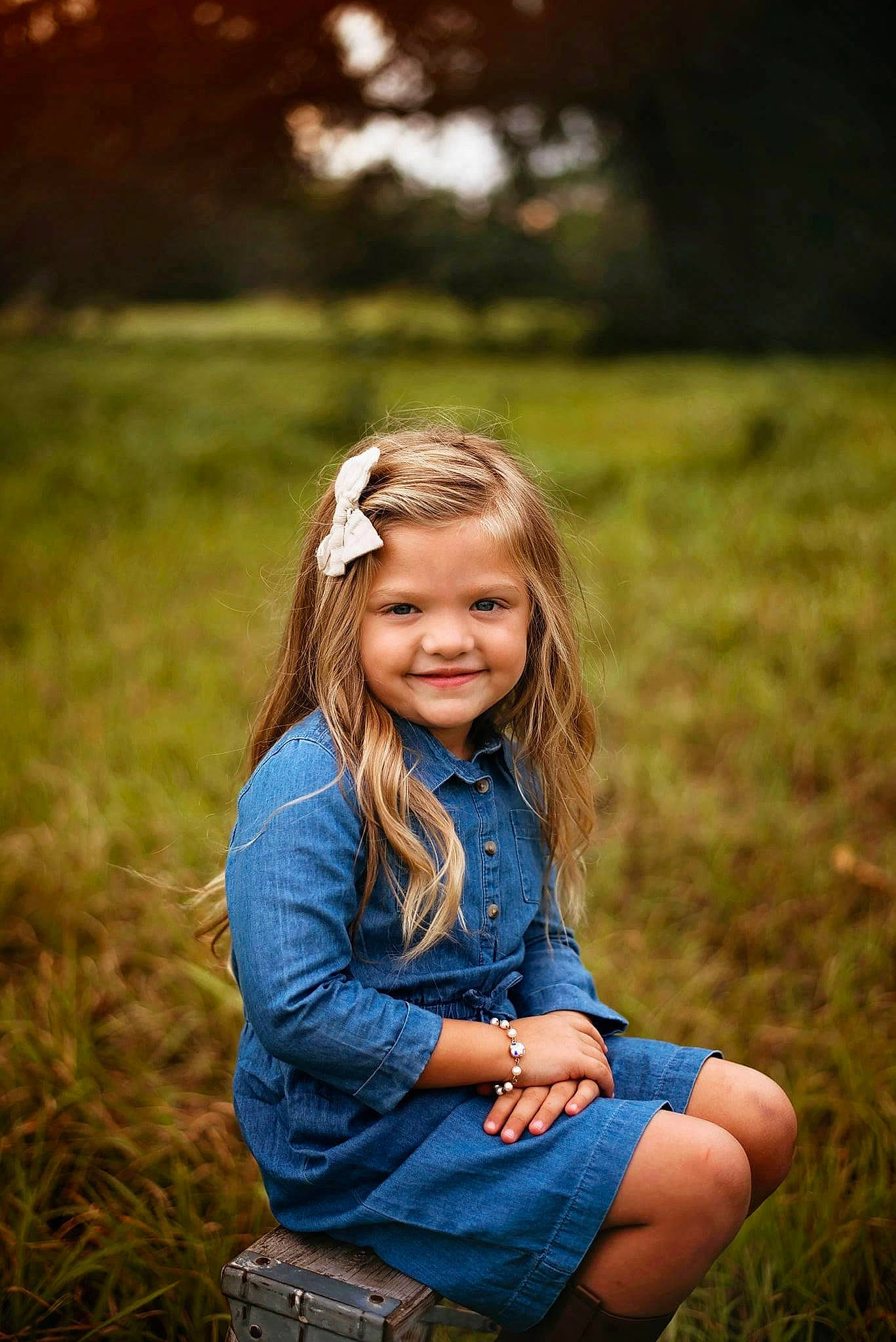 Adelyn joined the competition — help win amazing prizes! blond, flash_photography, fun, grass, grass_family, grassland, hairstyle, happy, iris, joy, luggage_and_bags, meadow, people_in_nature, person, plant, smile, standing, summer, sunlight, toddler