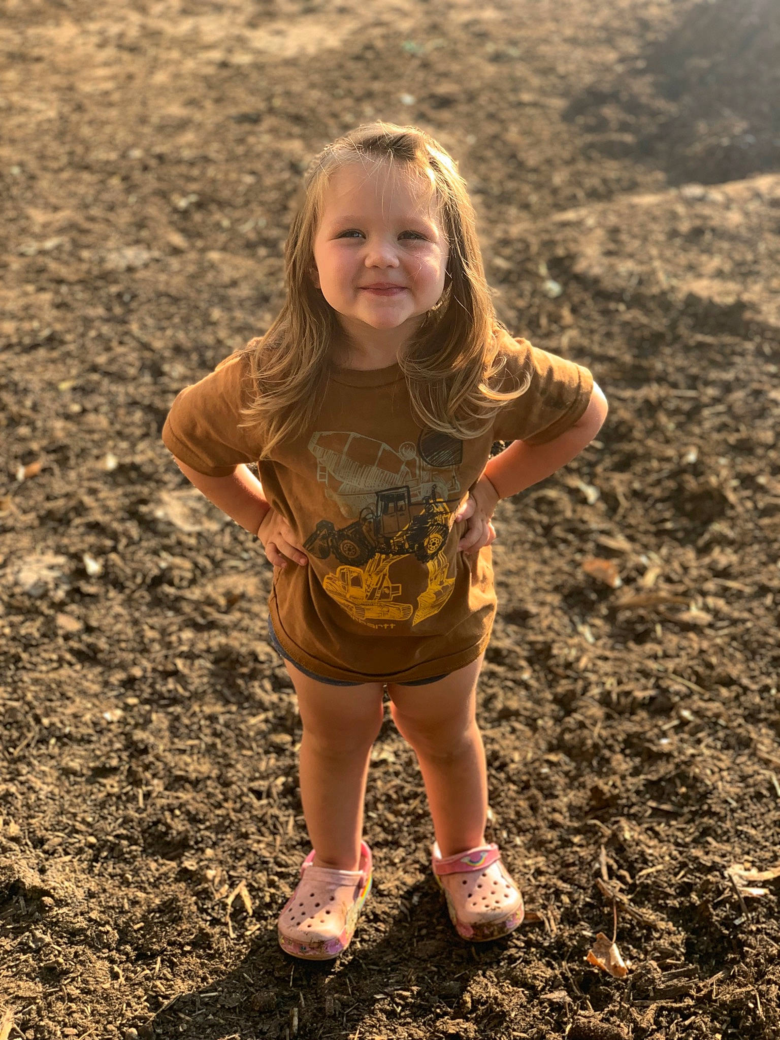 Grace joined the competition — help win amazing prizes! child, fun, grass, hair, happy, head, human_leg, joy, landscape, long_hair, people_in_nature, person, recreation, sand, sandal, sleeve, smile, soil, t_shirt, thigh