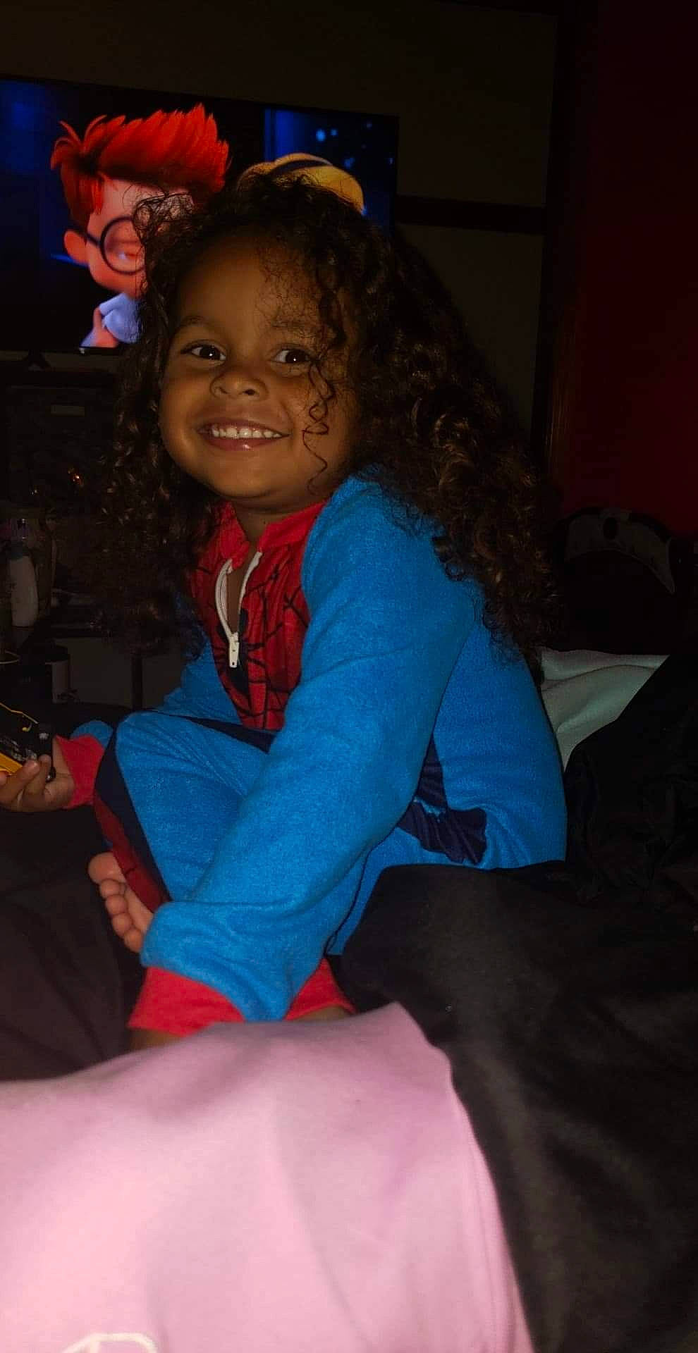 Dakota Joseph is registered to the contest to win money with this photo: blue, cheek, child, eye, fun, joy, person, sitting, smile