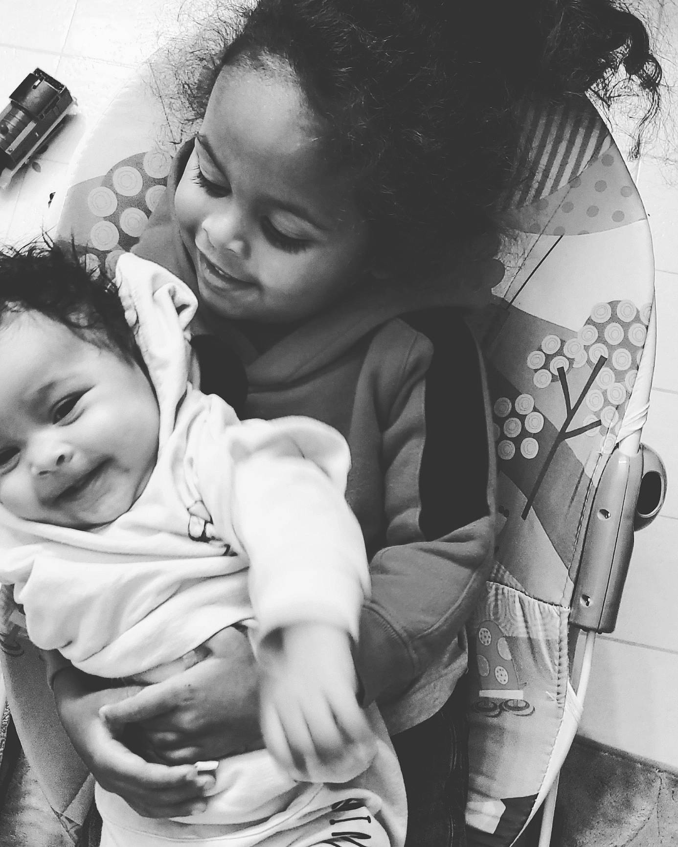 Dakota Joseph joined the competition — help win amazing prizes! baby, birth, black_and_white, child, daughter, family, forehead, happy, hug, interaction, love, monochrome, monochrome_photography, mother, people, person, photograph, photography, smile, snapshot