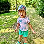 Marc a rejoint le concours — aidez-le/la à gagner de superbes lots ! child, toddler, boy, hat, shorts, shirt, shoes, grass, outdoor, path, trees, sunlight, smile, cute, nature, greenery, playful, standing, happy, daylight