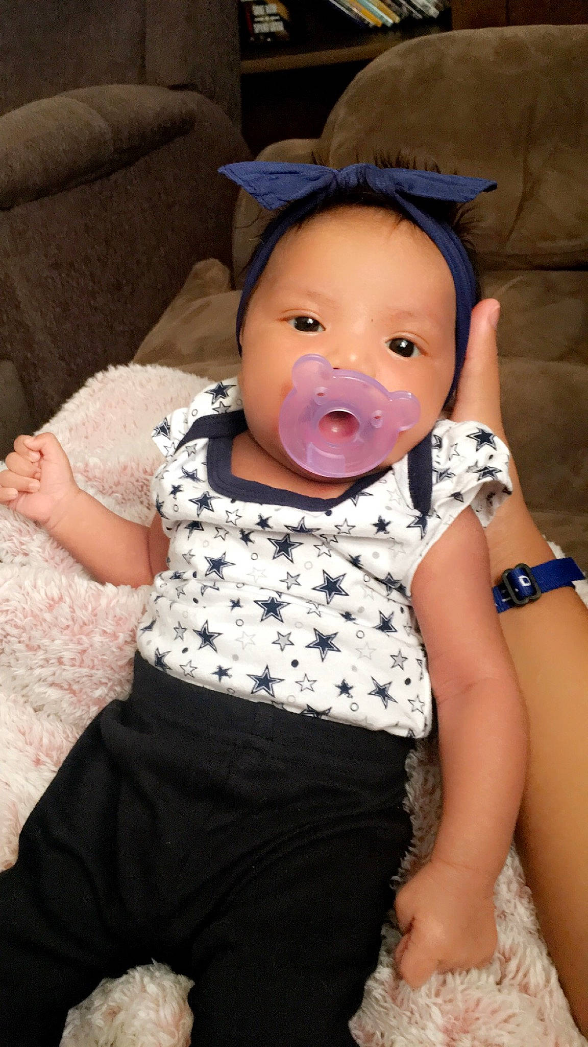 Alani joined the competition — help win amazing prizes! baby, baby_toddler_clothing, cheek, child, headgear, person, toddler