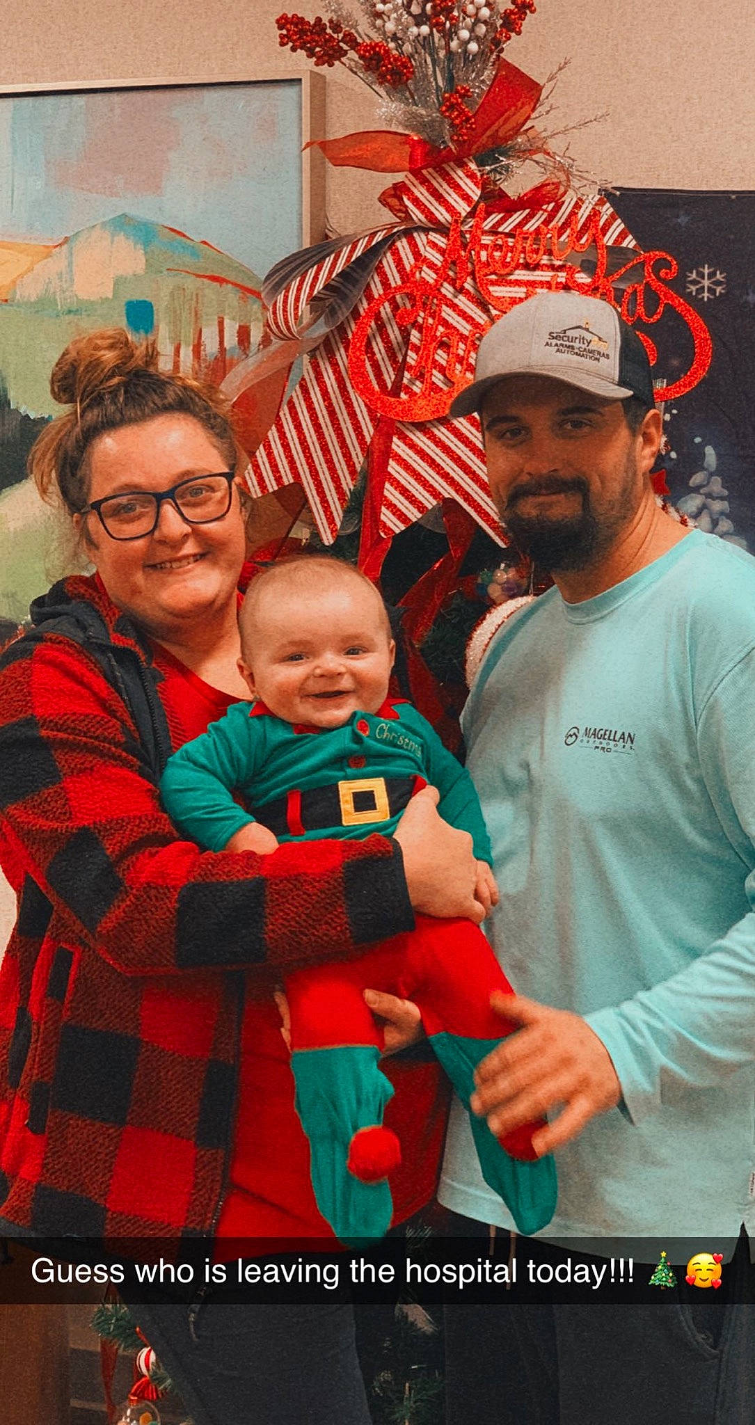 Dayton joined the competition — help win amazing prizes! baby, baseball_cap, beard, cap, child, event, facial_expression, fun, green, happy, headwear, holiday, joy, leisure, organ, pattern, person, plaid, red, smile