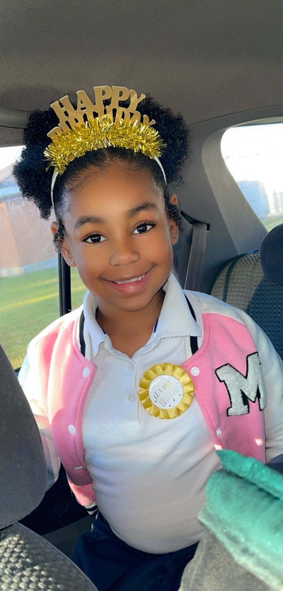 Markayla joined the competition — help win amazing prizes! car_seat, child, costume, earrings, event, eyebrow, fashion_accessory, fun, hair_accessory, happy, headband, headpiece, jewellery, joy, necklace, person, personal_protective_equipment, smile, tiara, tradition