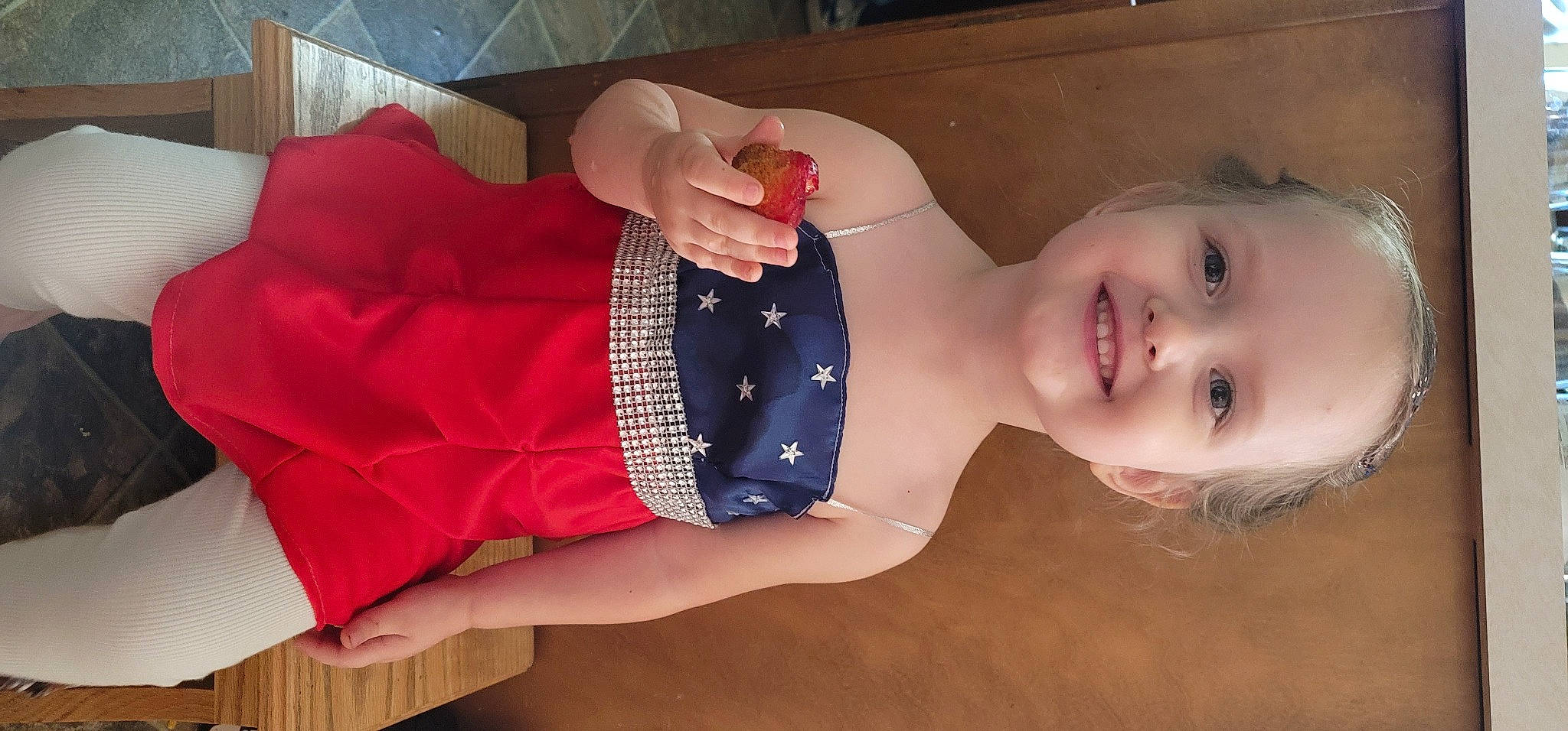 Ashlyn joined the competition — help win amazing prizes! abdomen, baby, baby_toddler_clothing, chest, child, dress, elbow, finger, happy, human_body, human_leg, jewellery, joy, mouth, neck, person, skin, smile, stomach, toddler