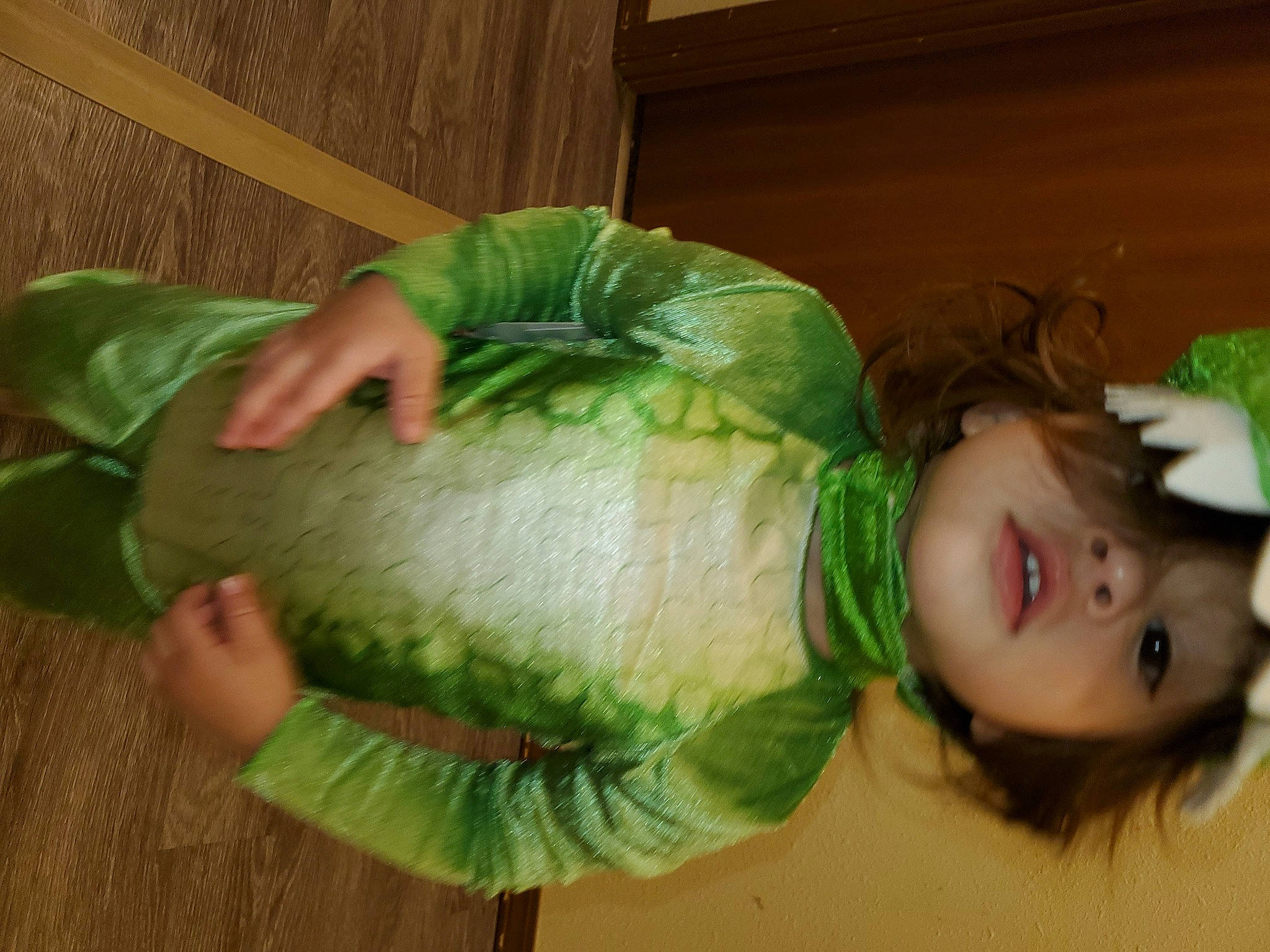 Matrix is registered to the contest to win money with this photo: baby, baby_toddler_clothing, cheek, child, eye, face, fur, grass, happy, head, leaf_vegetable, linens, person, plant, produce, smile, thumb, toddler, vegetable, wool