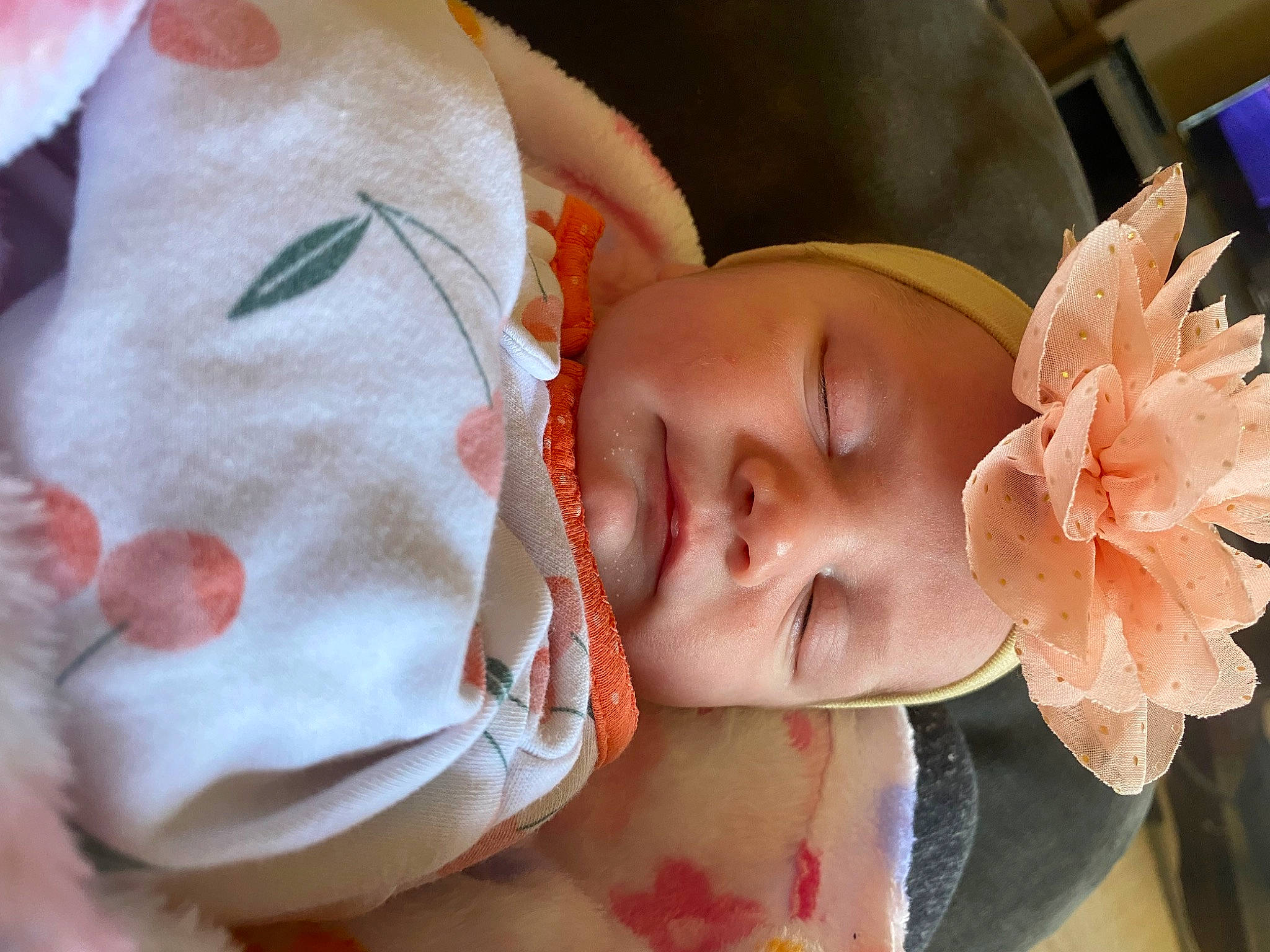 Layken joined the competition — help win amazing prizes! baby, baby_toddler_clothing, cheek, child, chin, comfort, eye, eyelash, hand, happy, head, headgear, headwear, lip, mammal, mouth, nose, person, skin, textile