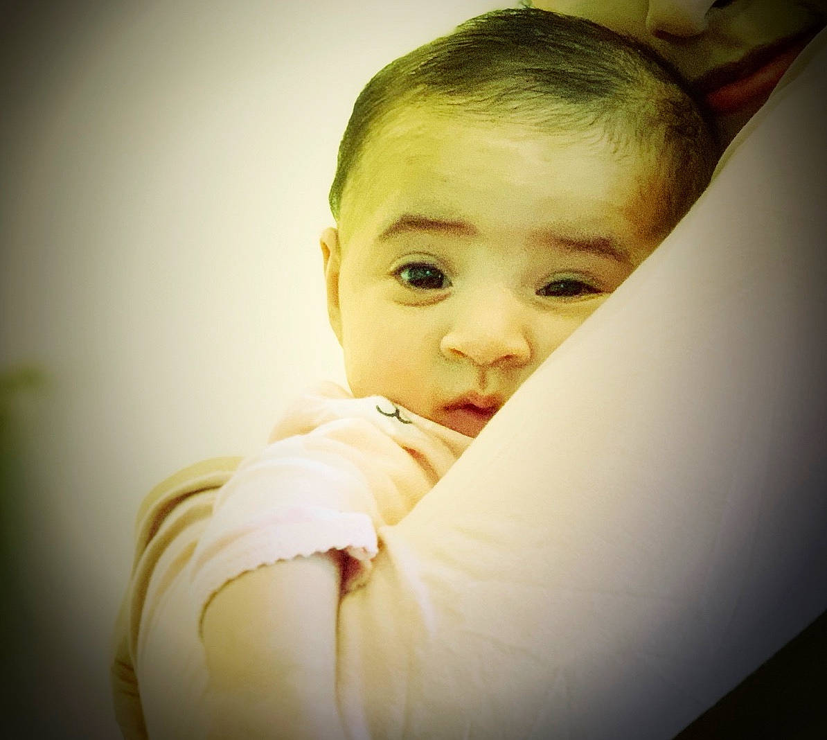 Alisa is registered to the contest to win money with this photo: arm, baby, beauty, cheek, child, chin, eye, face, head, human, lip, mouth, nose, person, photograph, photography, portrait, skin, smile, toddler