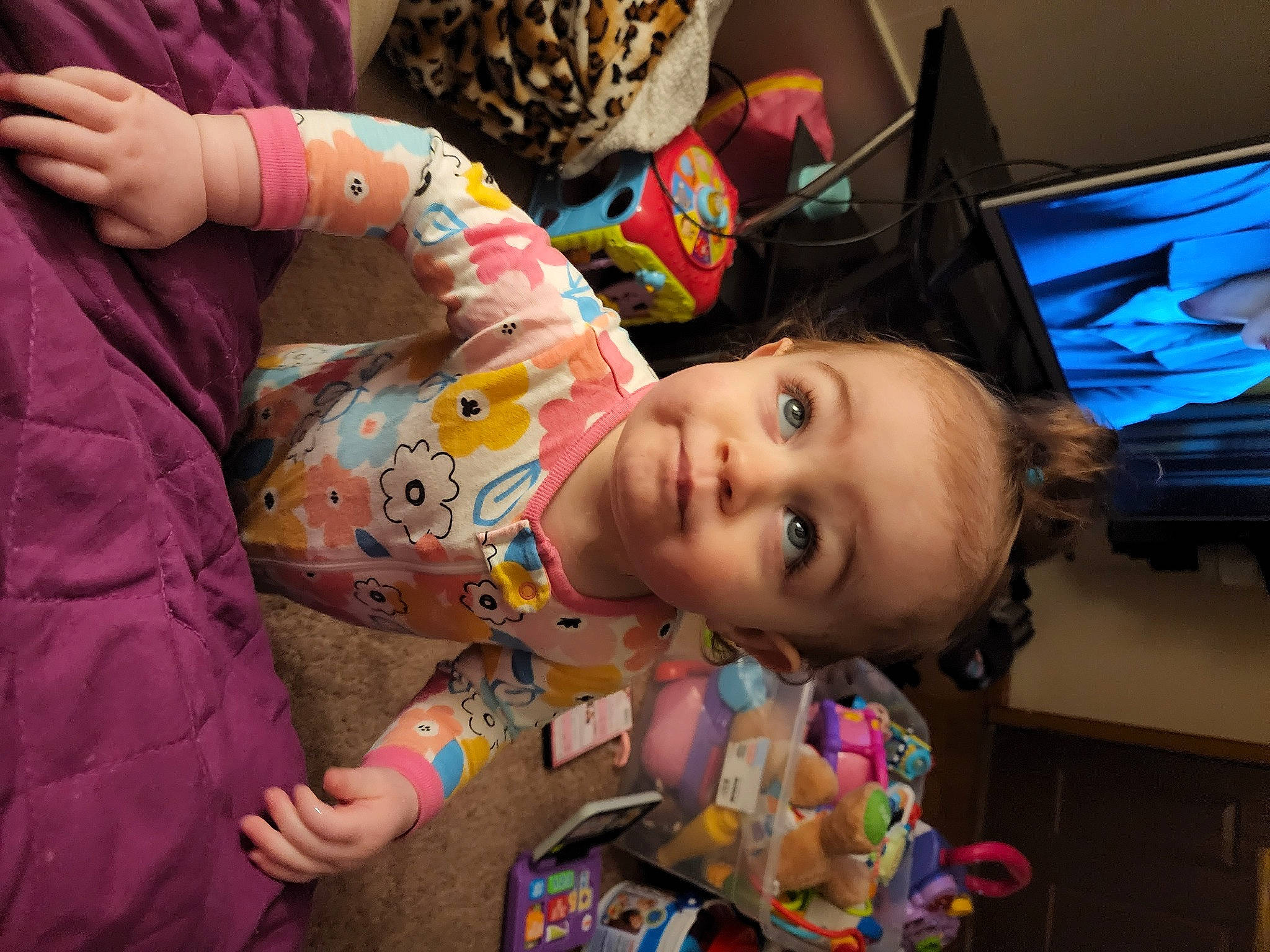 Izabella joined the competition — help win amazing prizes! baby, cheek, child, event, fun, happy, iris, leisure, party, pattern, person, play, room, sitting, skin, smile, television, toddler, toy, vacation