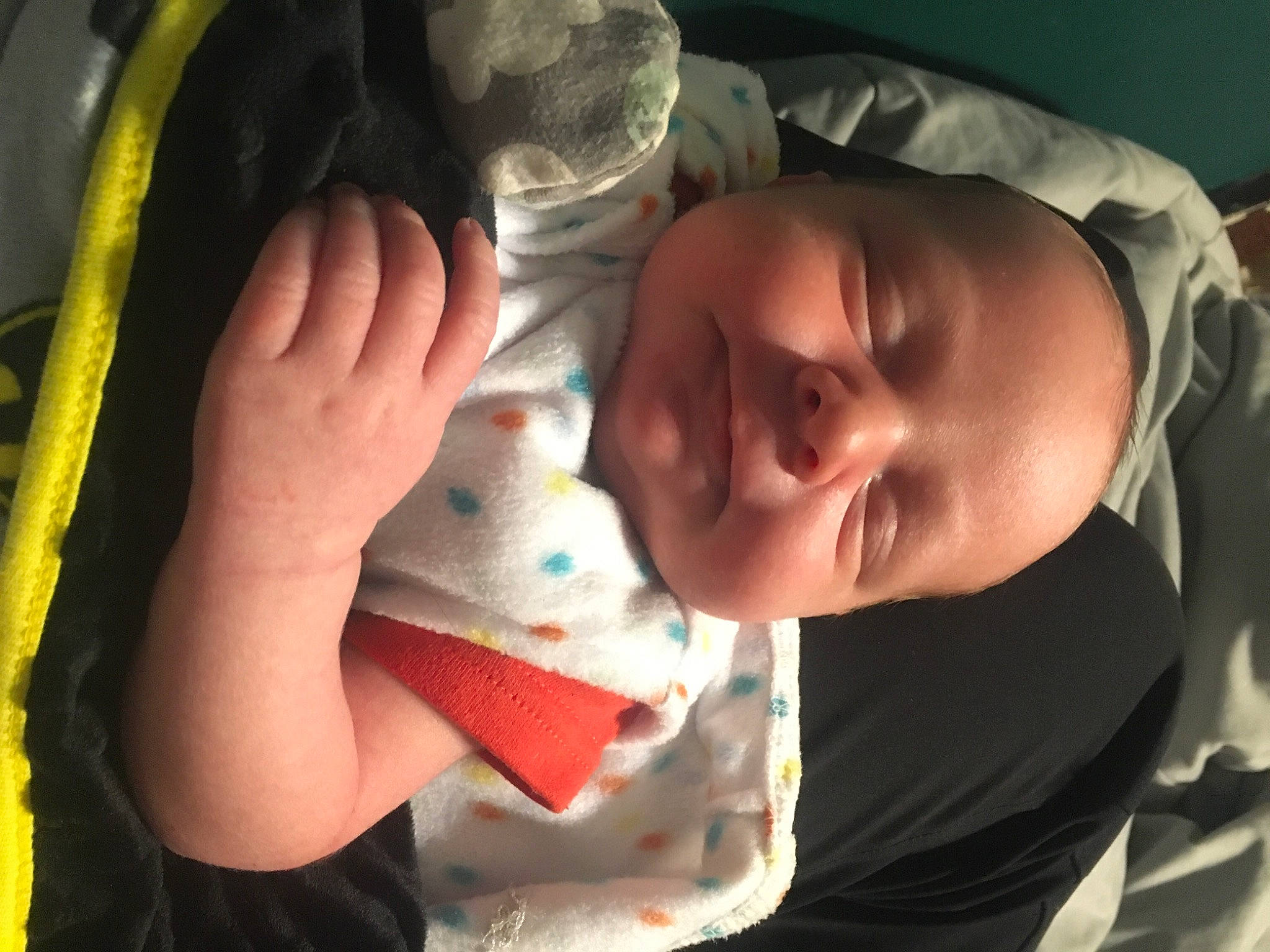 Olliver joined the competition — help win amazing prizes! baby, baby_toddler_clothing, cheek, chin, comfort, facial_expression, finger, gesture, happy, headgear, iris, lip, mouth, nose, person, product, skin, sleeve, smile, toddler