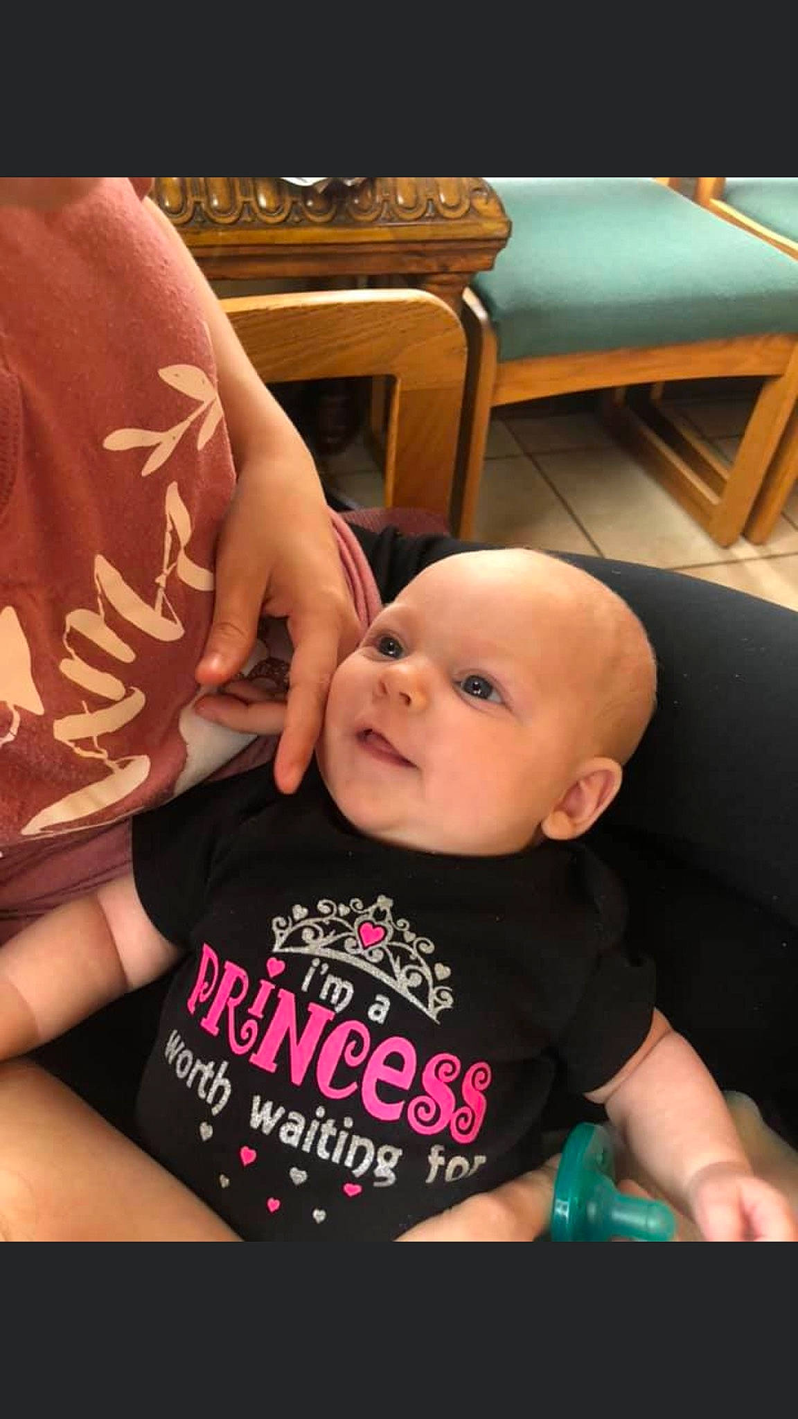 Madi is registered to the contest to win money with this photo: arm, baby, cheek, child, ear, eye, finger, hand, head, lip, mouth, person, photography, pink, skin, thumb, toddler