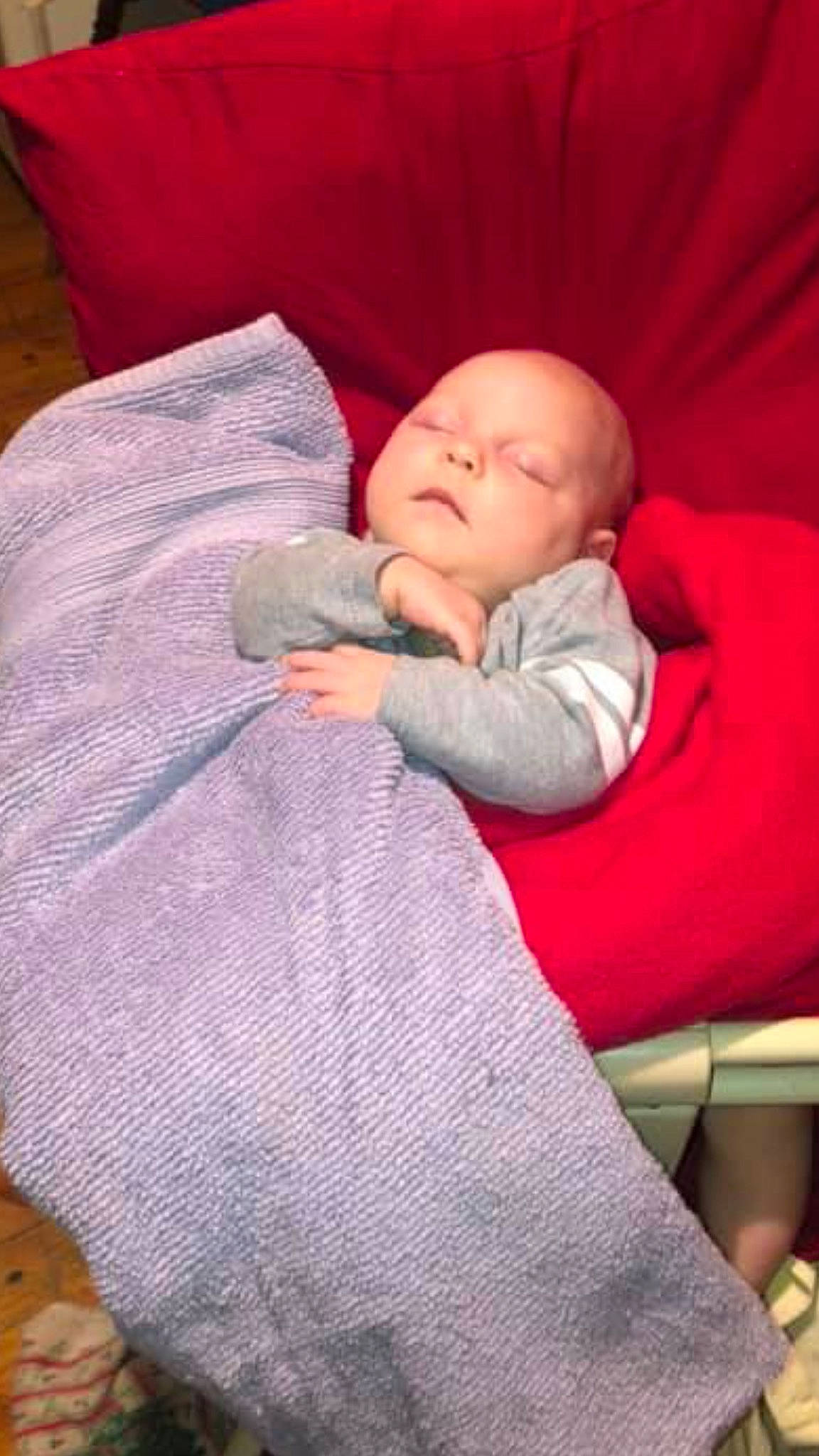 Madi joined the competition — help win amazing prizes! arm, baby, cheek, child, comfort, nap, person, skin, sleep, toddler