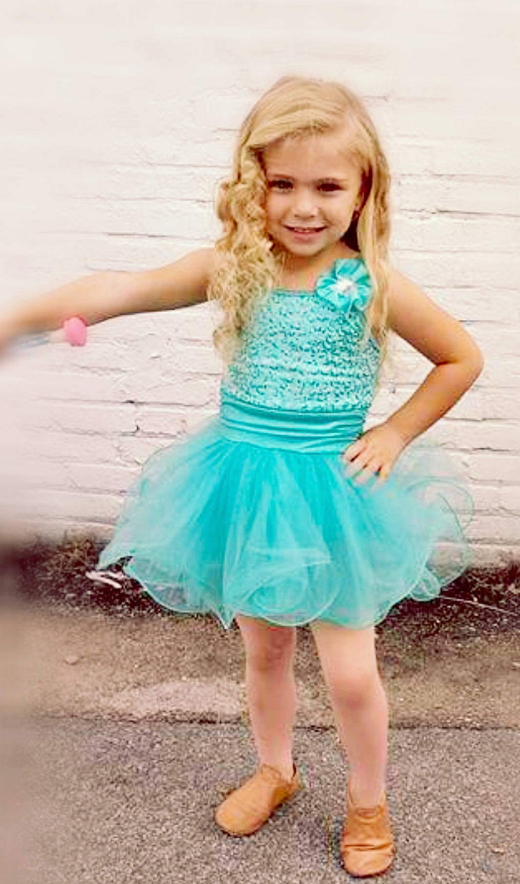 Isabella is registered to the contest to win money with this photo: ballet_tutu, child, child_model, cocktail_dress, costume, dance_dress, dress, fun, girl, gown, happiness, human_hair_color, joy, pattern, person, photo_shoot, shoulder, smile, textile, toddler