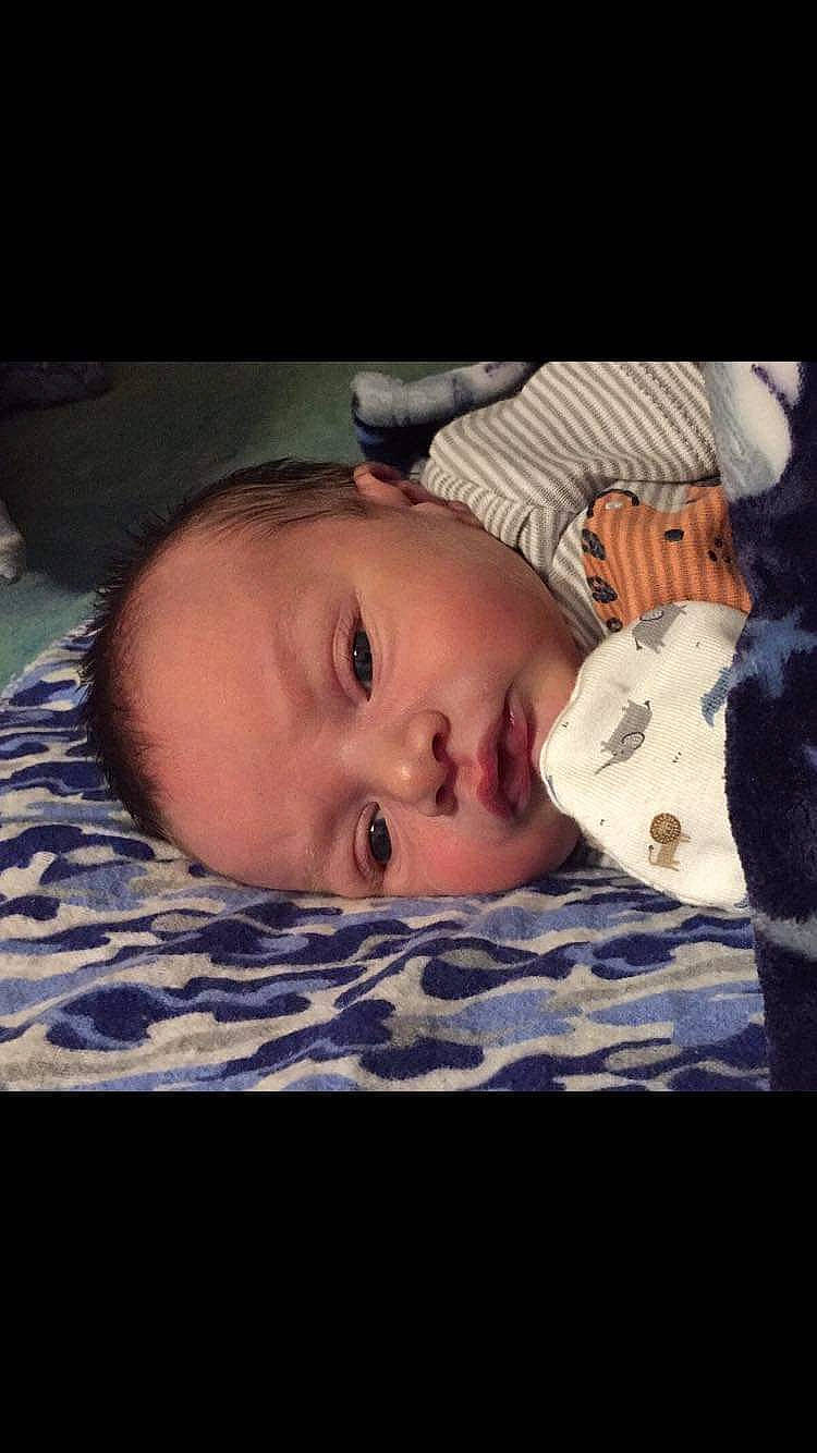 Jeremiah joined the competition — help win amazing prizes! baby, baby_toddler_clothing, cheek, child, cloud, comfort, cool, eyelash, flash_photography, fur, happy, linens, lip, nose, pattern, person, skin, sleeve, smile, toddler