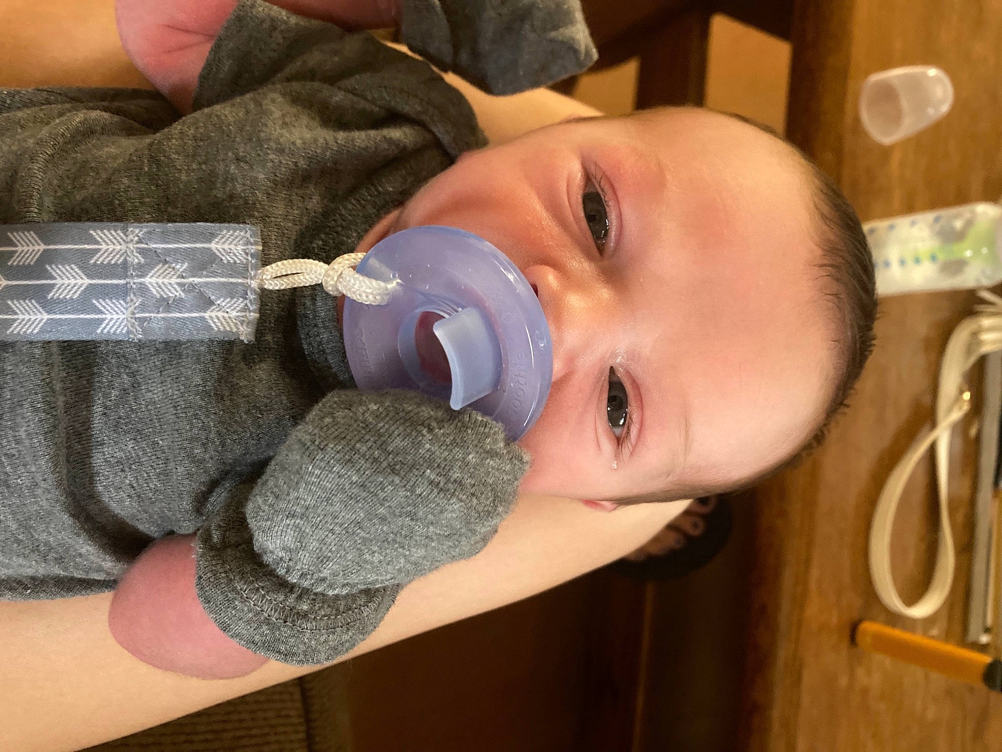 Jeremiah is registered to the contest to win money with this photo: baby, baby_products, baby_toddler_clothing, beauty, cheek, child, drinkware, ear, eyelash, facial_expression, finger, hand, lip, mouth, nail, nose, person, skin, smile, thumb