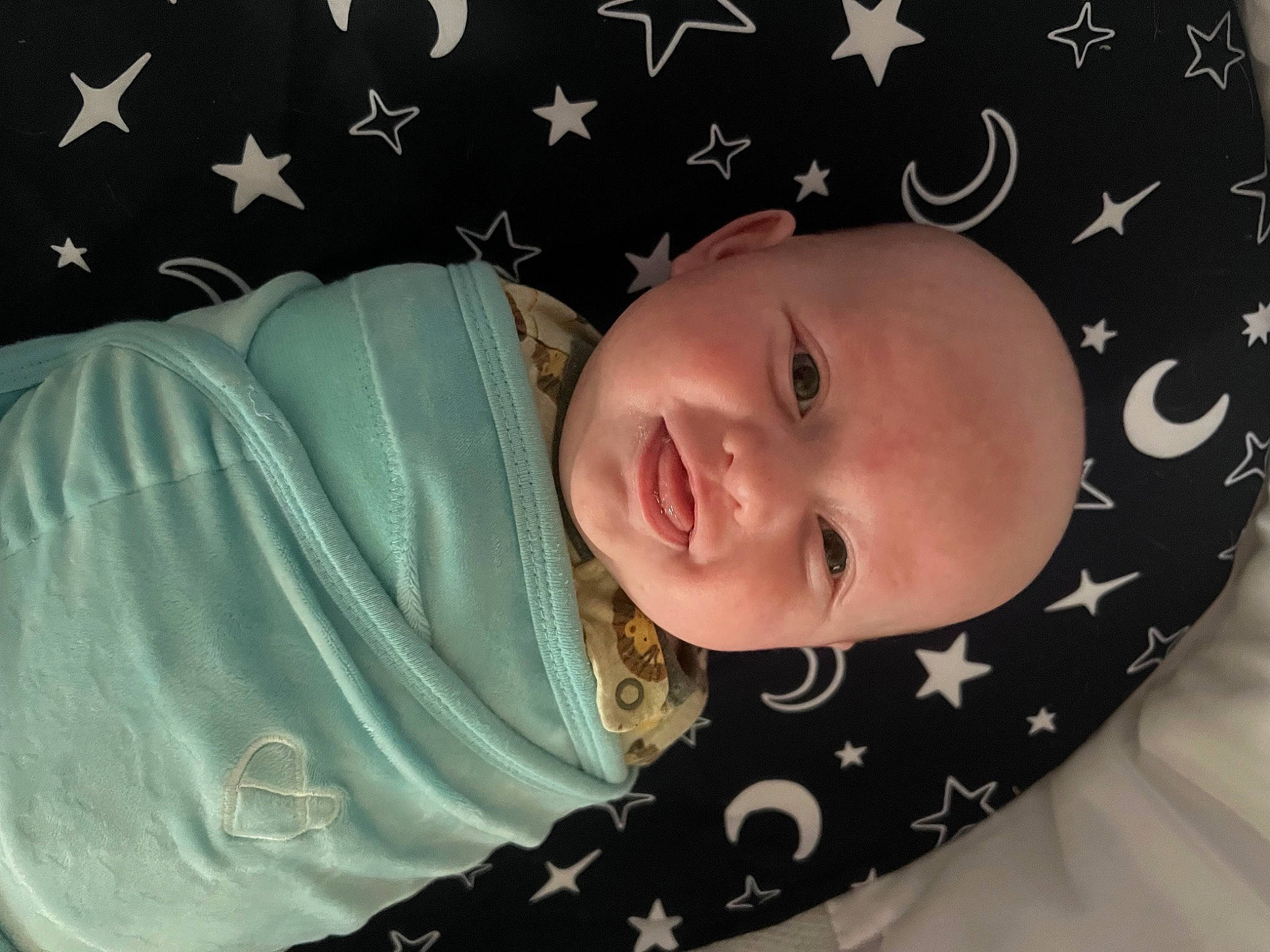 Zeke joined the competition — help win amazing prizes! baby, baby_laughing, baby_products, baby_safety, baby_toddler_clothing, child, comfort, face, happy, holiday, linens, pattern, person, portrait_photography, room, sleeve, smile, textile, toddler