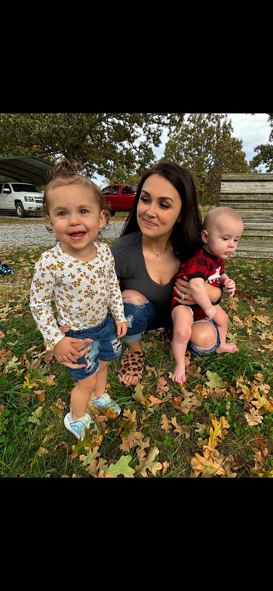 Oakley is registered to the contest to win money with this photo: baby, botany, car, child, facial_expression, flash_photography, grass, hand, happy, interaction, iris, joy, leaf, people_in_nature, person, photograph, plant, skin, smile, standing