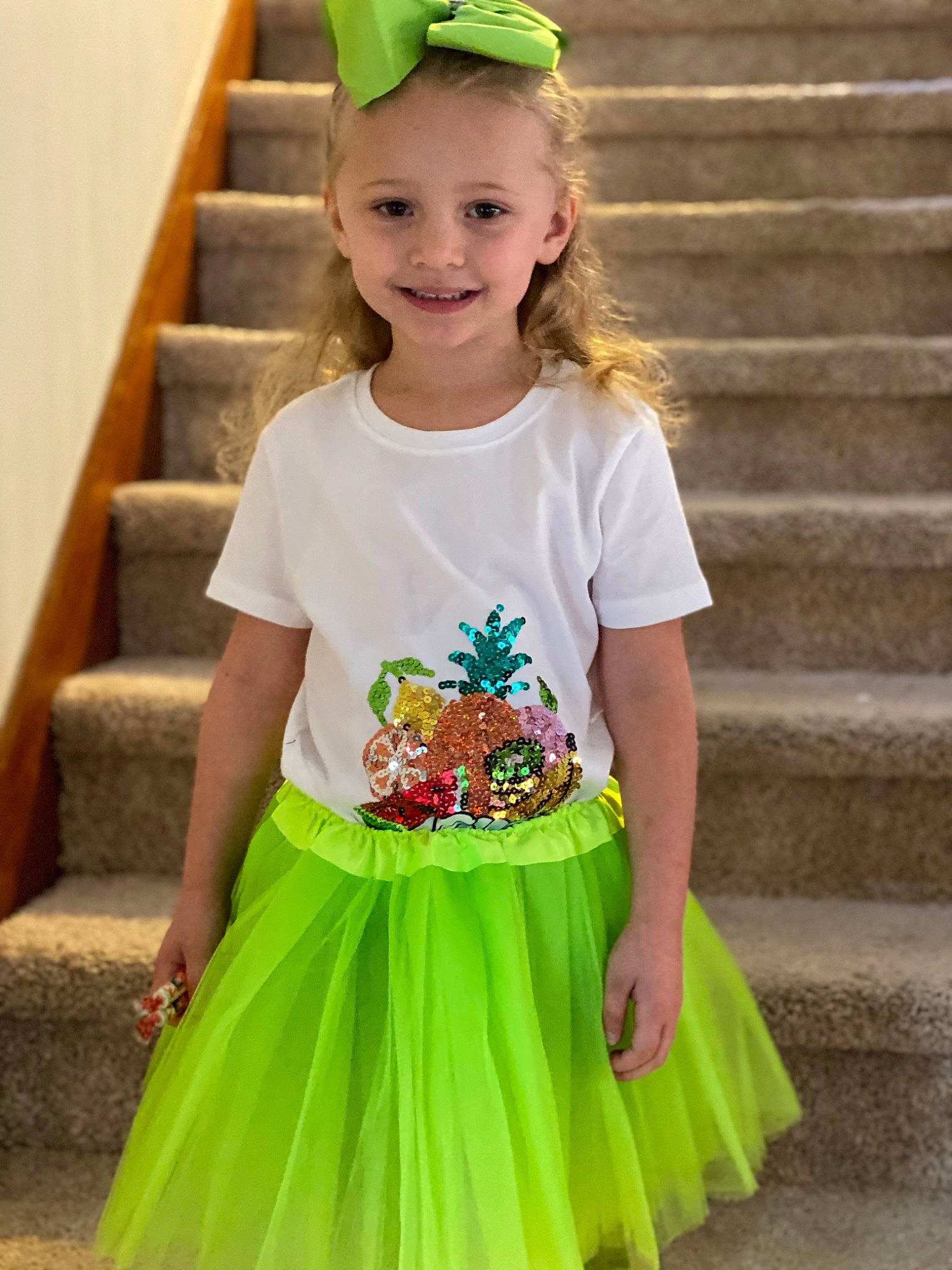 Jade joined the competition — help win amazing prizes! baby_toddler_clothing, cap, day_dress, dress, face, facial_expression, formal_wear, green, happy, joy, magenta, neck, person, pink, red, sleeve, smile, t_shirt, toddler, waist