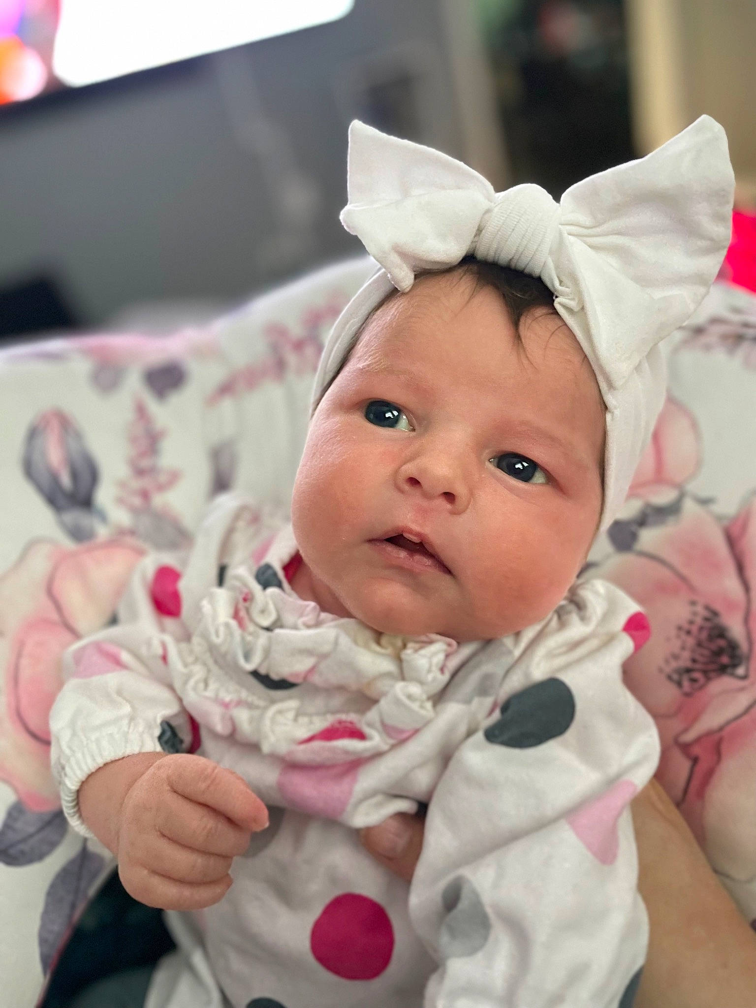 Lilian joined the competition — help win amazing prizes! baby, baby_toddler_clothing, cheek, child, comfort, event, eyelash, face, happy, hat, head, iris, lip, pattern, person, pink, portrait_photography, skin, sleeve, smile